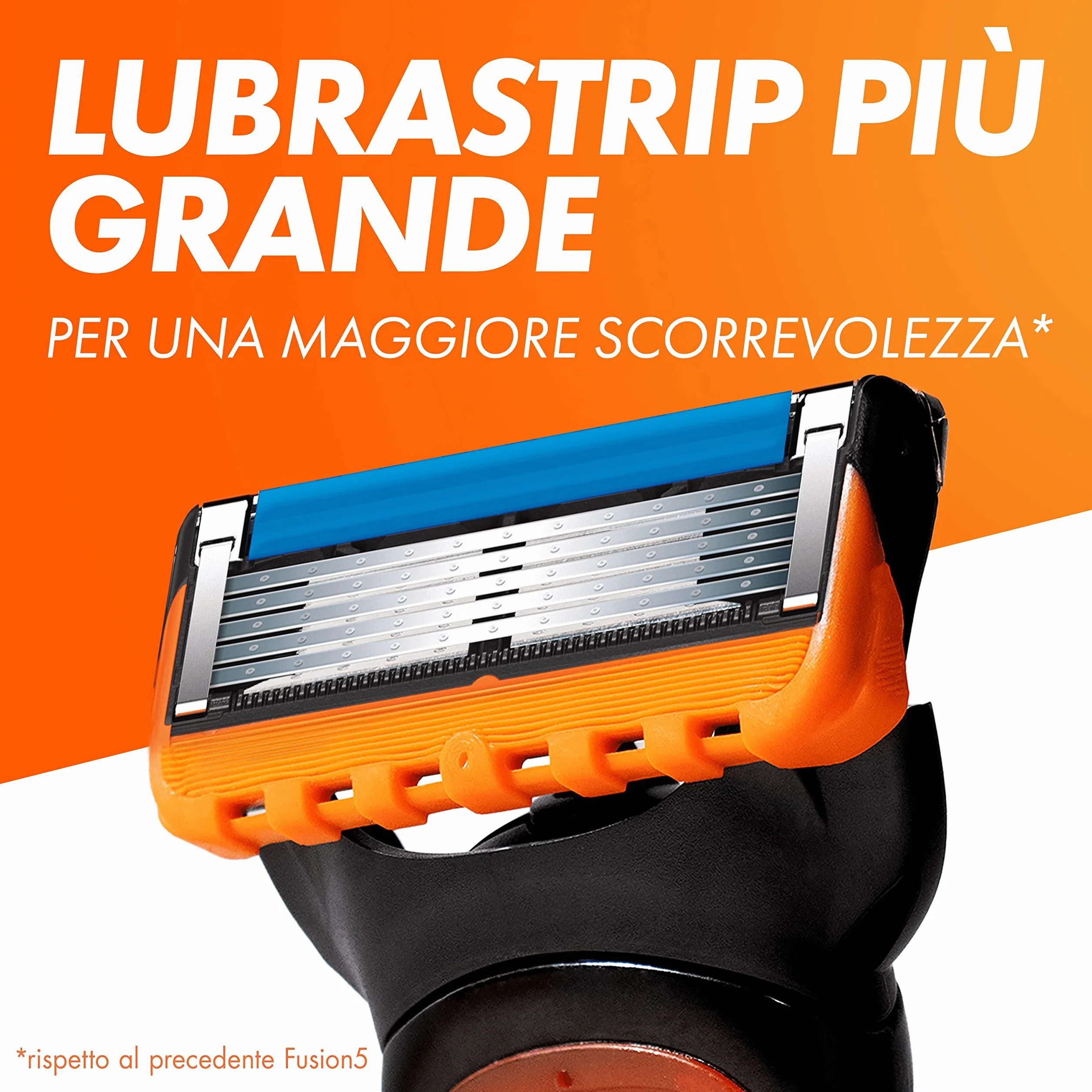 Gillette Fusion5 Lamette di Ricambio per Rasoio da Uomo (4 lamette)