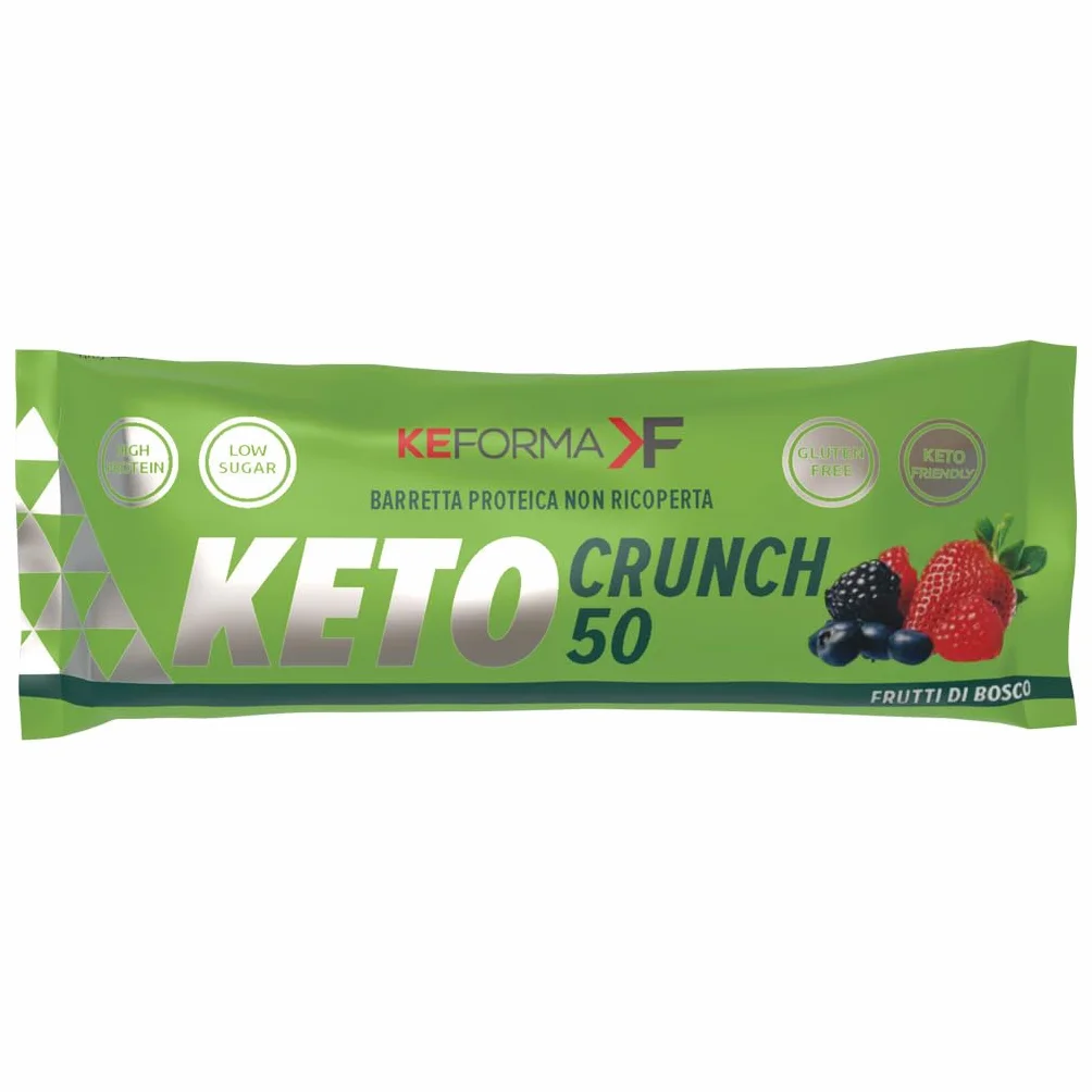 KEFORMA KETO CRUNCH 50 GR Frutti di Bosco
