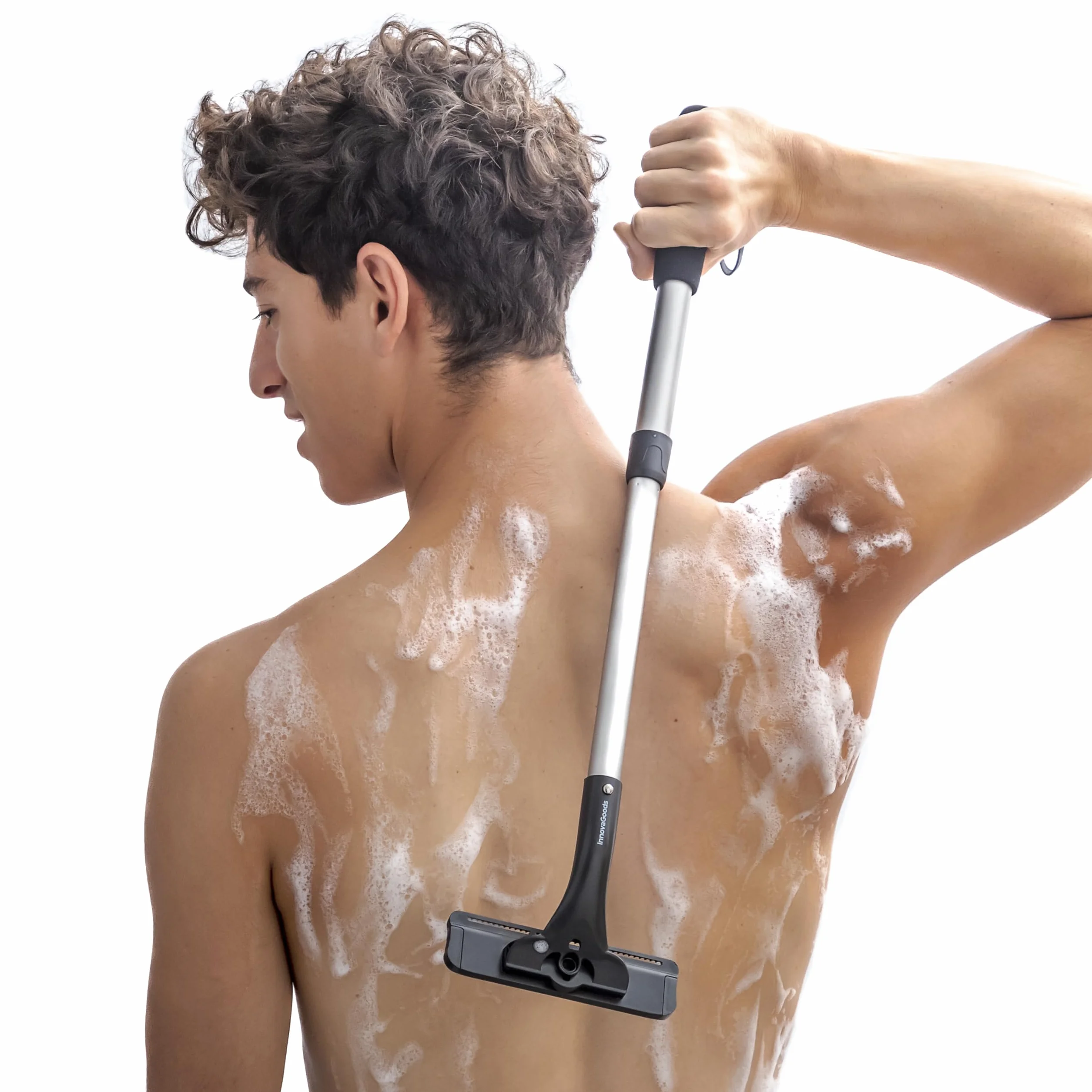 Rasoio Schiena e Corpo con Manico Estensibile Extaver InnovaGoods