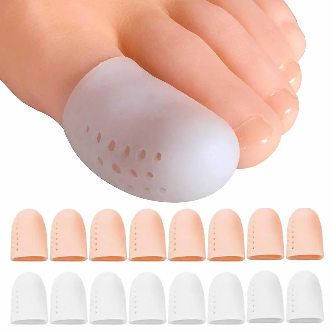 16 Pezzi Protezione Alluce, Copri Alluce Silicone, Proteggi Alluce, Copri Alluce Calli