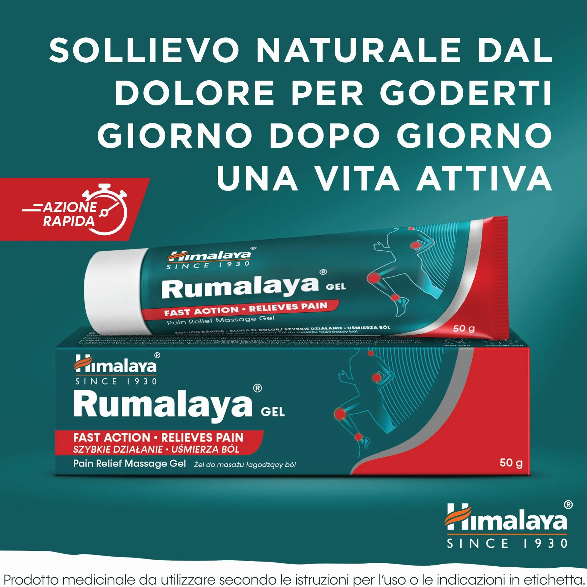 Himalaya Rumalaya Beruhigendes Gel Massagegel 50 g