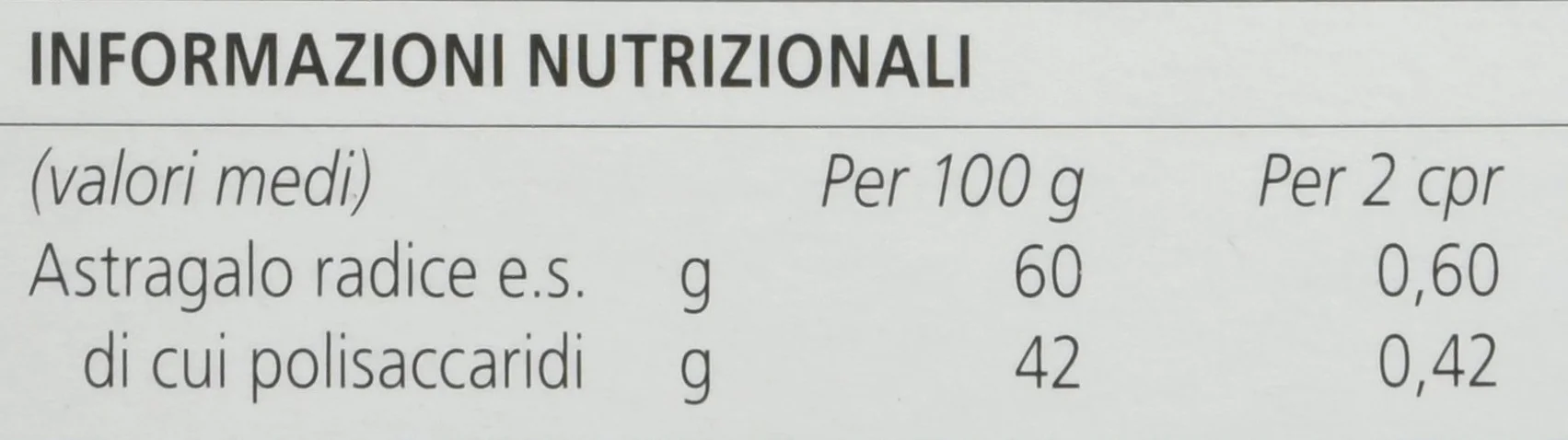 Pharmalife Astragalo 100% 60 Compresse
