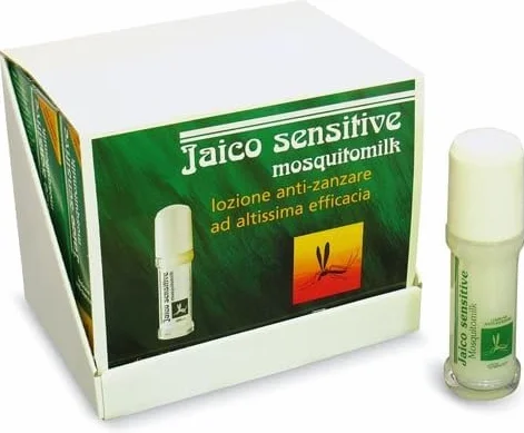 Jaico sensitive antizanzare vasetto vetro latte 50ml