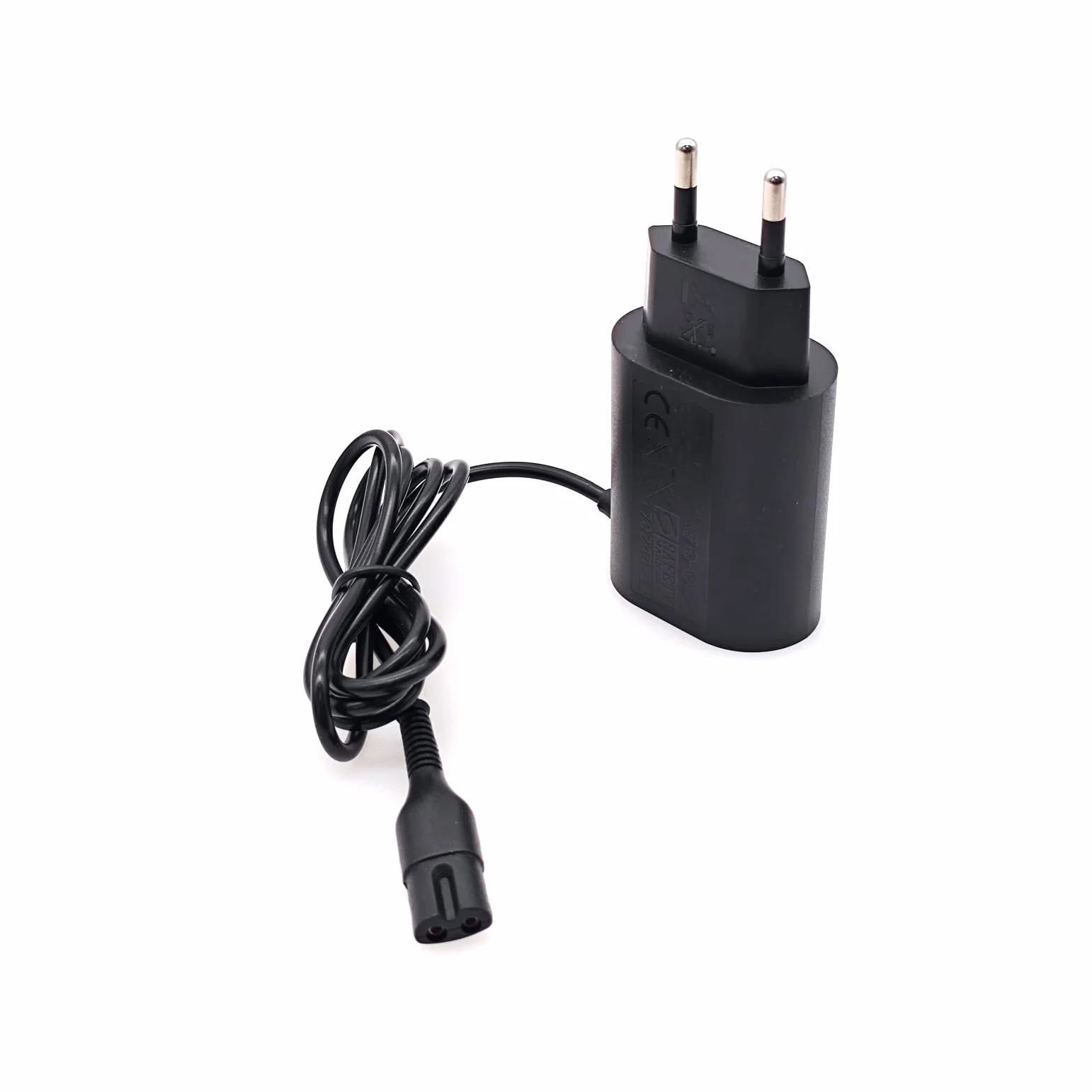 Adattatore Caricabatterie 12 V per Braun Rasoi Serie 1 3 5 7 9, Cavo 1 m