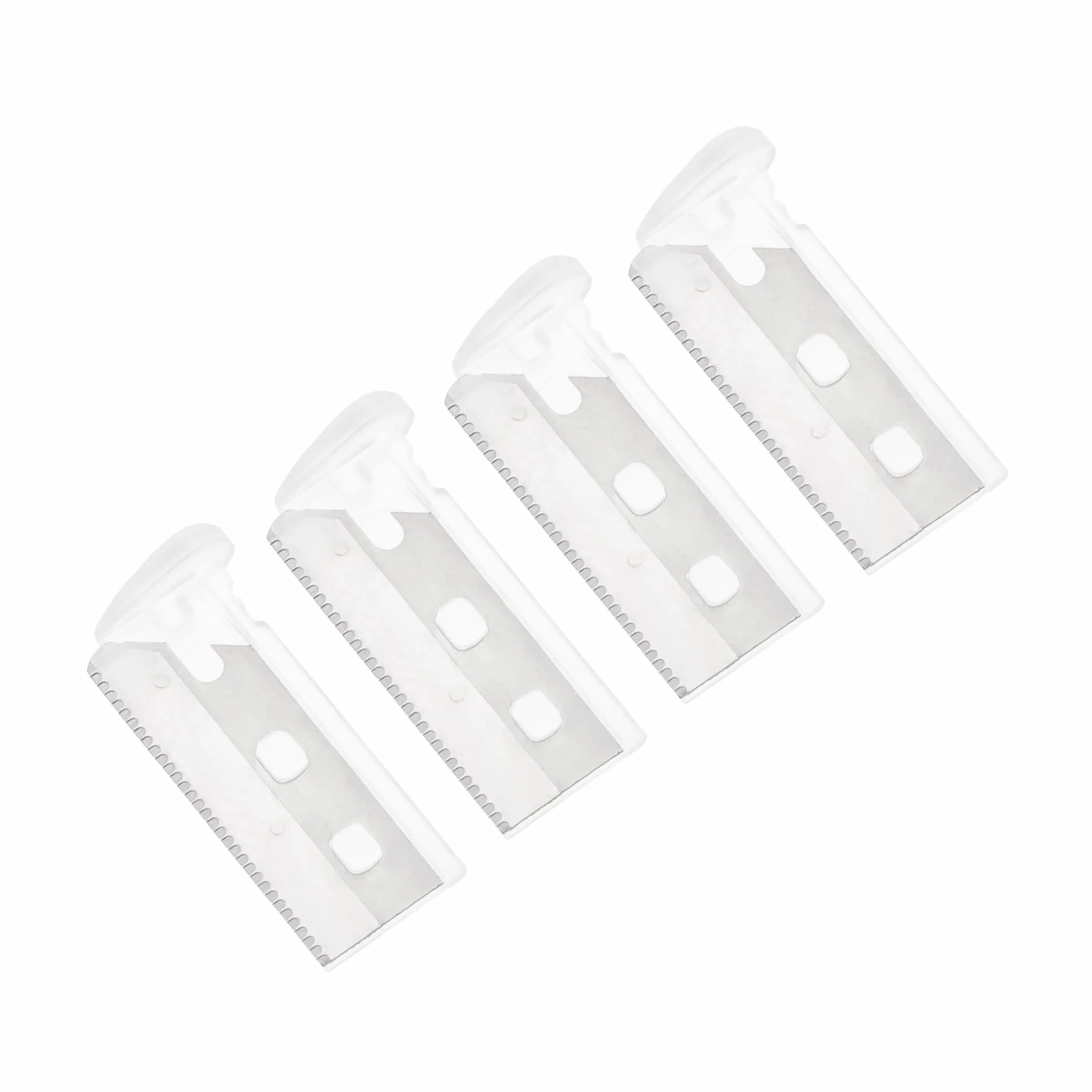 TWEEZERMAN Rasoio per sopracciglia (rasoio viso di precisione con lama in acciaio inox, con mini pinzetta o lame di ricambio, per la cura del viso e delle sopracciglia)