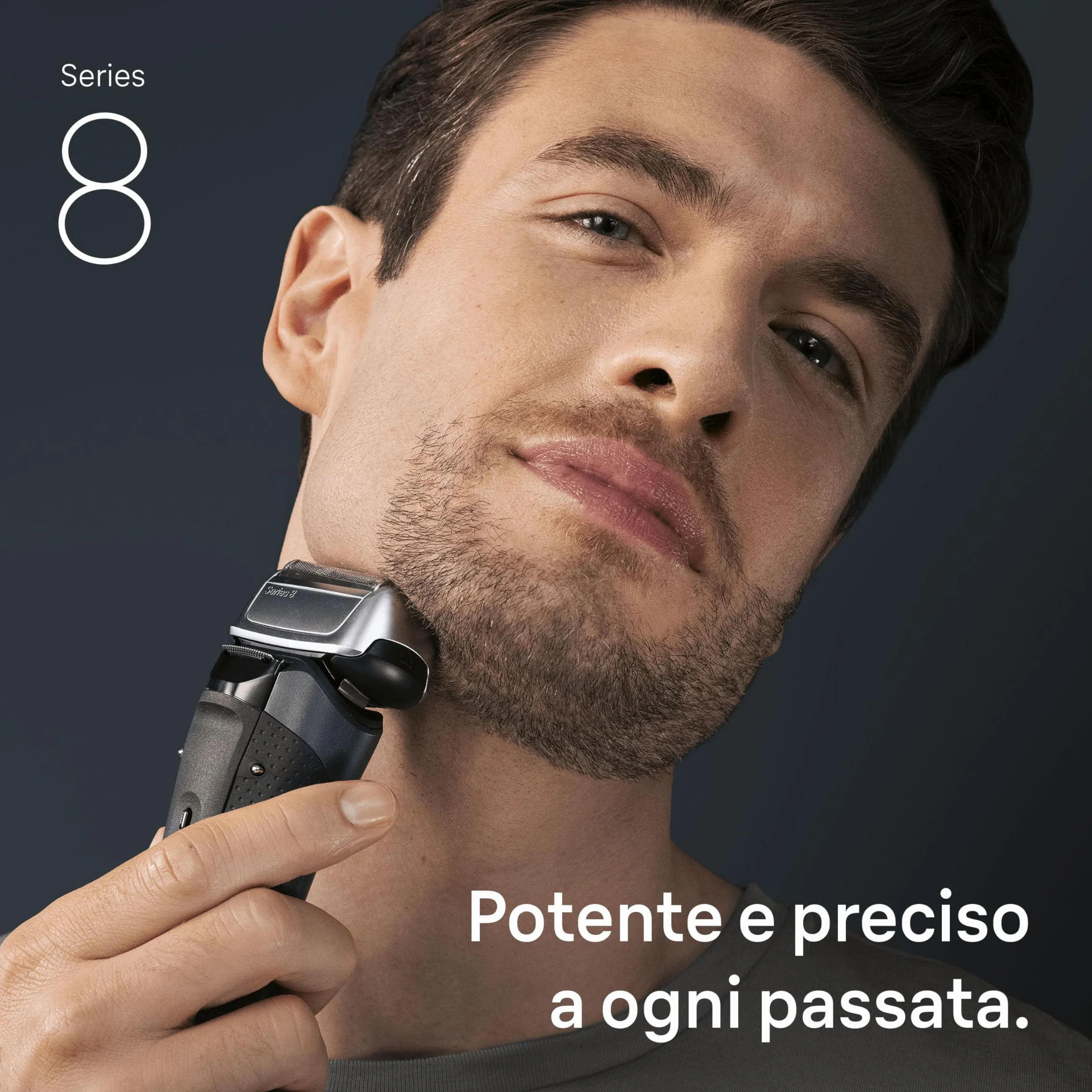 Braun Serie 8 83m, Testina Braun Serie 8 Originale per Rasoio Elettrico Barba, Recupera Il 100% delle Prestazioni del Tuo Regolabarba Uomo, Compatibile con I Rasoi Series 8