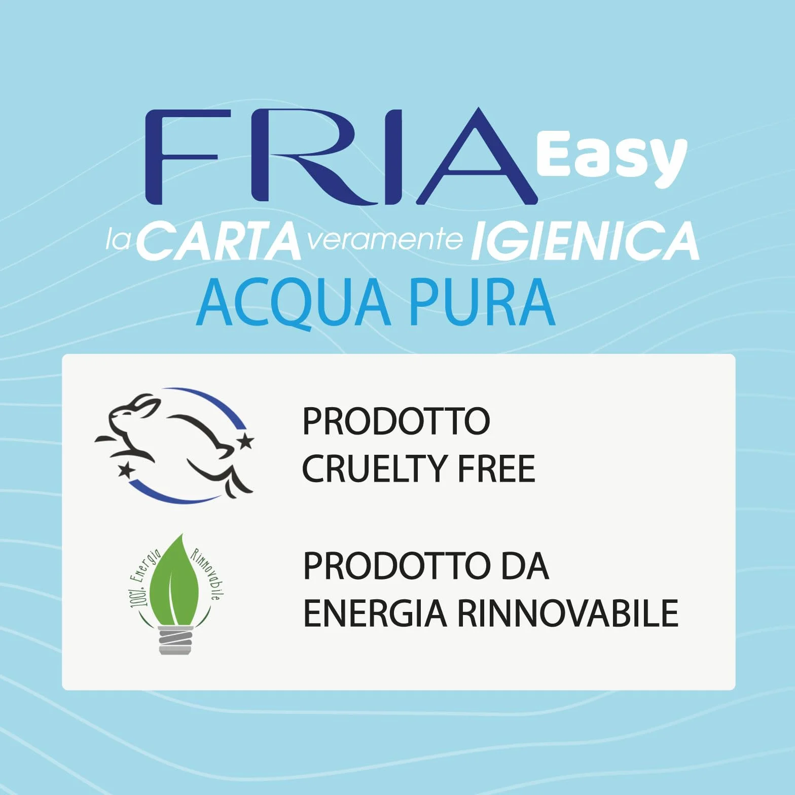 Fria Easy Salviette Umidificate Carta Igienica Effetto Calmante 50 Pz