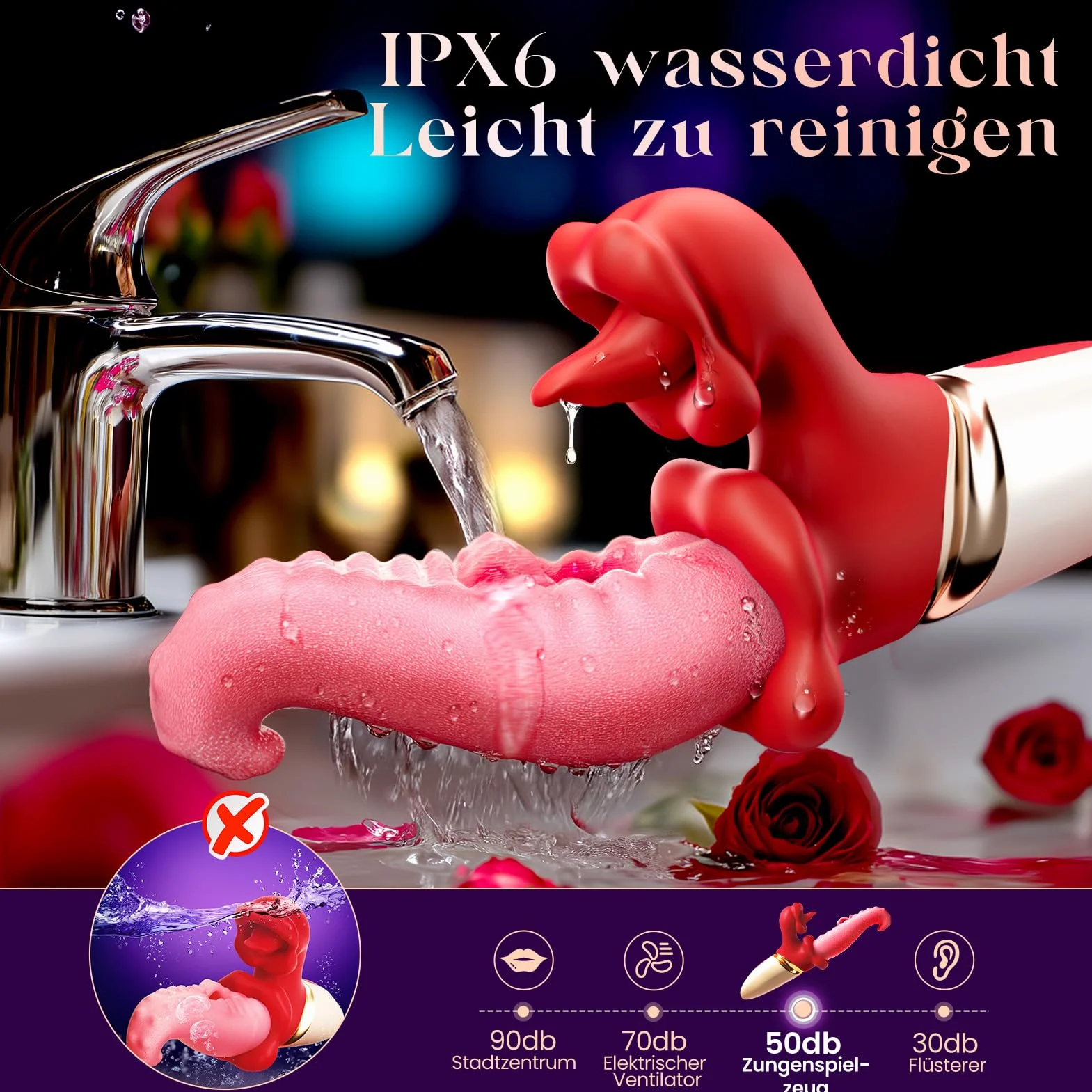 Dildo Vibratoreper Donna Professionale Sex Toys, 7 Vibratore Leccata e Battiti Sexytoysys Donna Coppia, Vibratoriper Donne Sex Toy, Vibratoreper Donna Piccolo Vibratore Donna Toys Sessuali per Donna