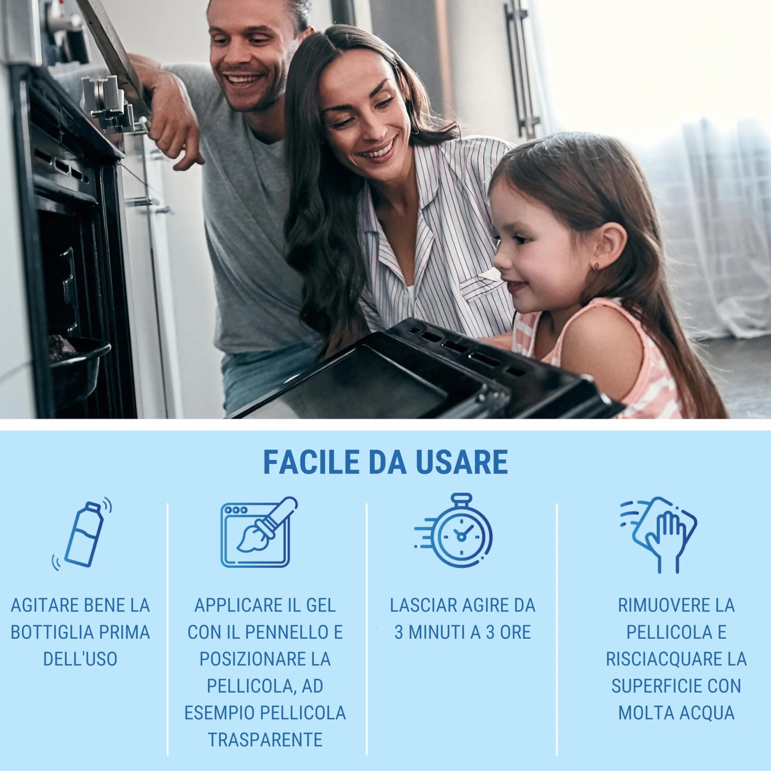 MAXXI CLEAN Pulitore per forno extra forte 750 ml sgrassatore