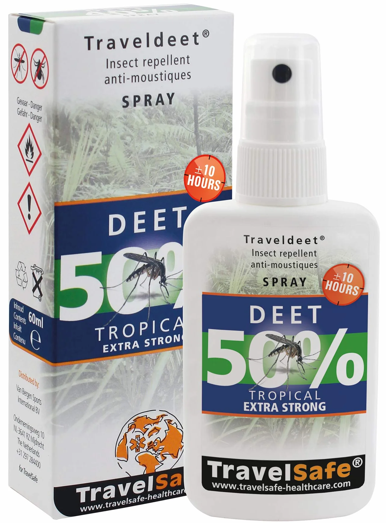 Travelsafe TS0212 Traveldeet Transparente