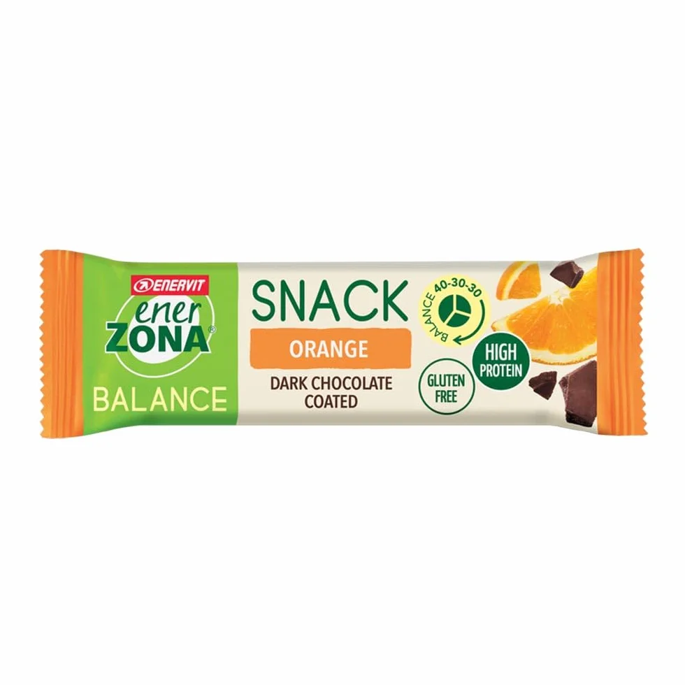 ENERVIT ENERZONA BARRETTA DIETETETICA SNACK ALL'ARANCIA 33G