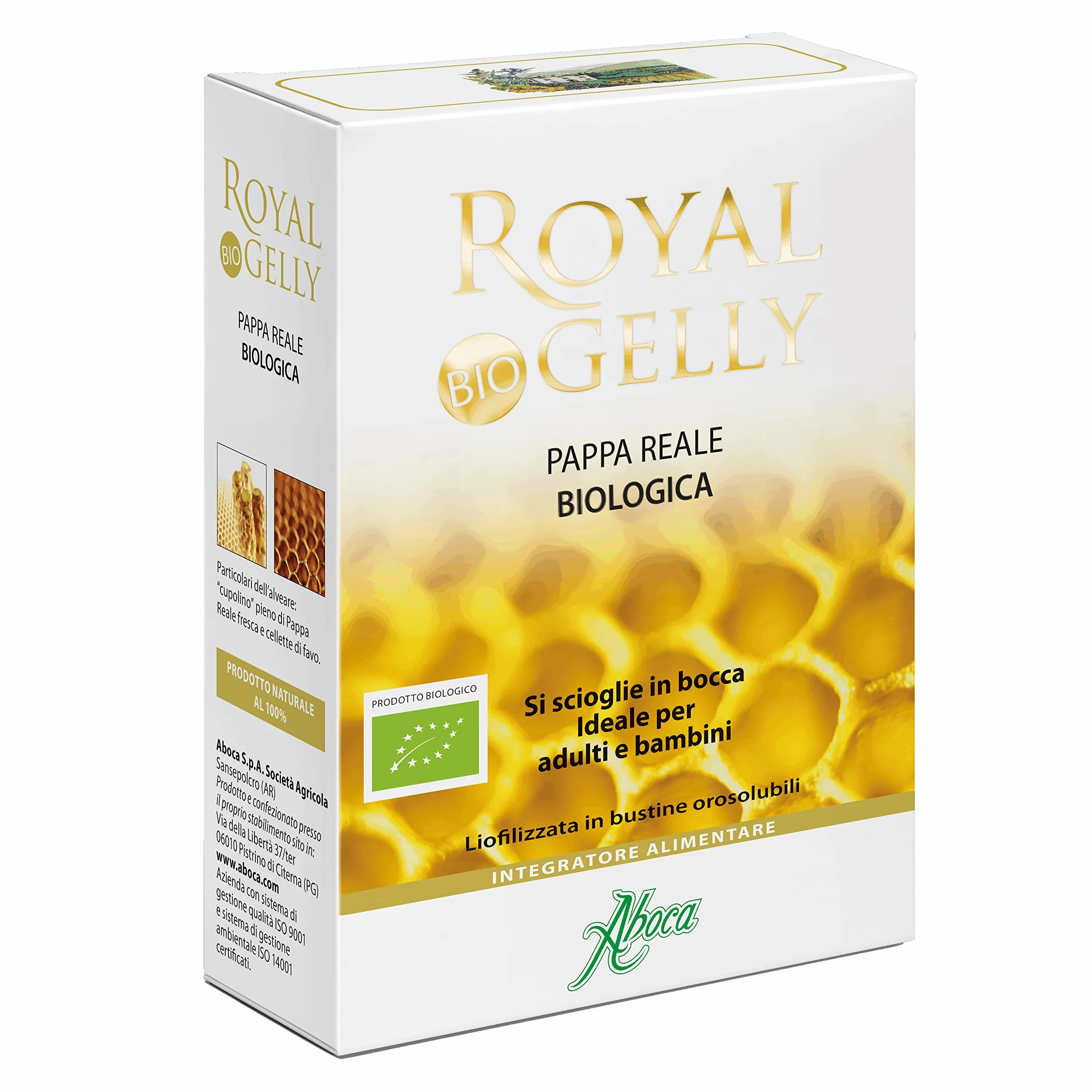 ABOCA ROYAL GELLY PAPPA REALE 16 BUSTINE OROSOLUBILI
