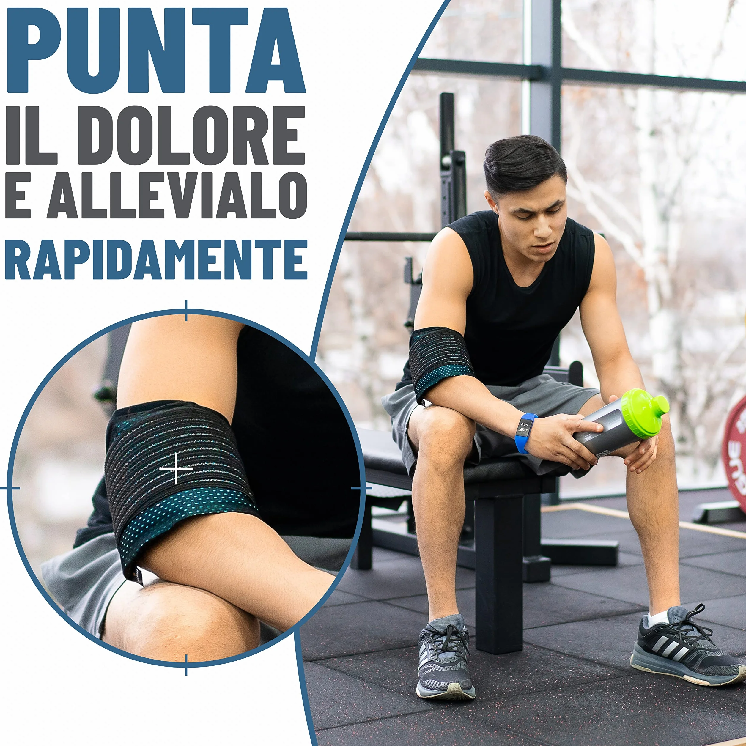 Buste Ghiaccio Gel Riutilizzabile con Custodia Multiposizione in Tessuto - Effetto Caldo e Freddo per microonde e congelatore