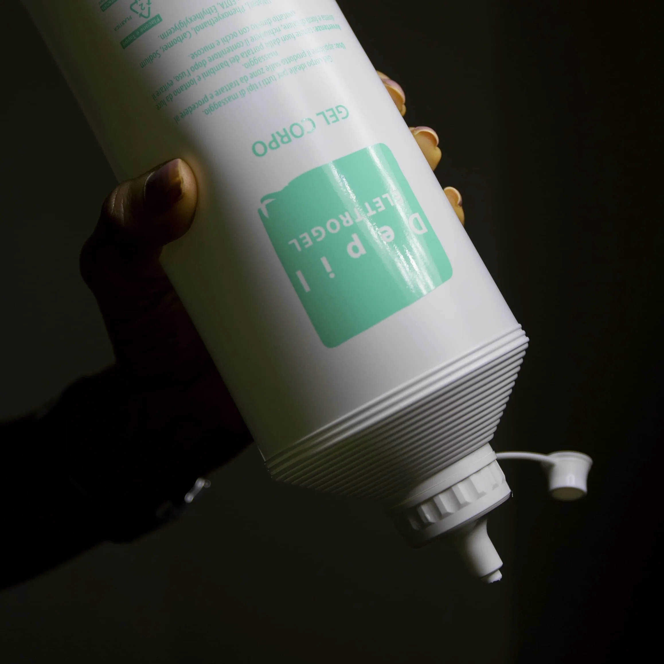 Gel conduttore ultrasuoni trasparente per laser e luce pulsata 1 litro Lucidatrice in Plastica trasparente per Trattamenti di bellezza e cura della pelle