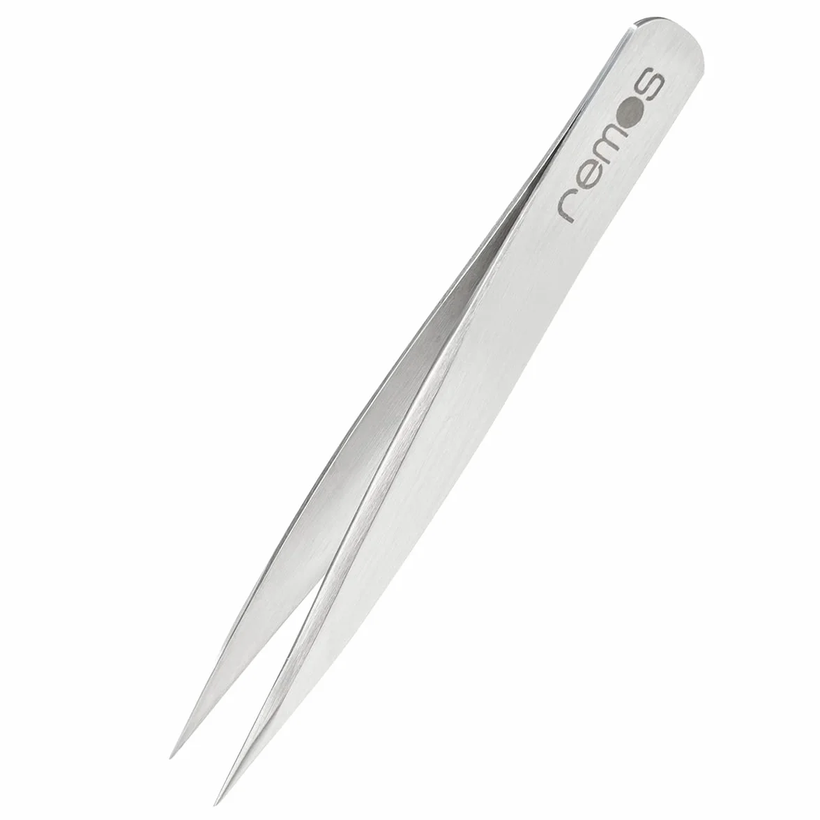 REMOS Mini Pinzetta per schegge in acciaio inox - punta fine - 6 cm