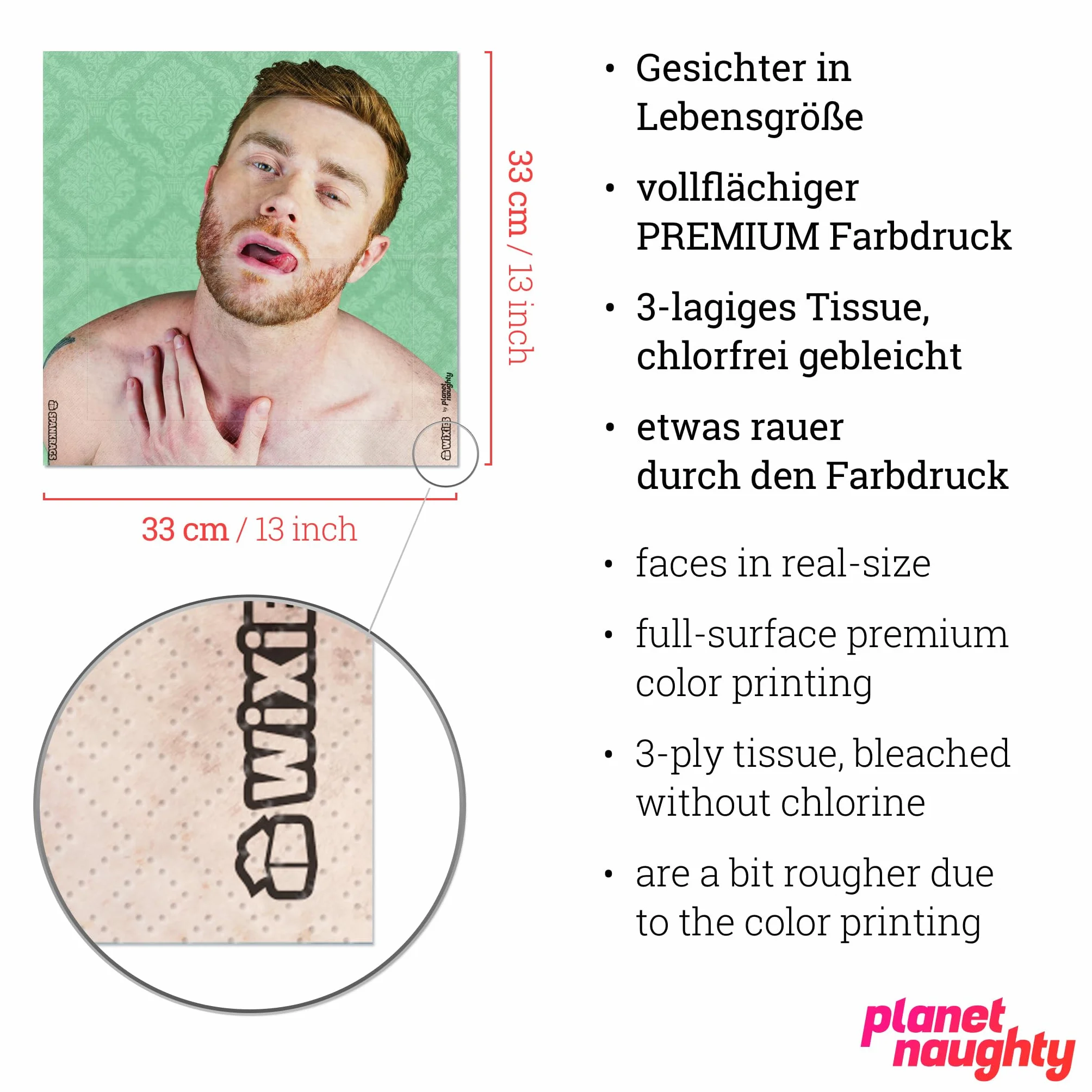 SPANKRAGS WIXIES salviette per seghe da gay, regalo uomo adulto, regali per secret santa, antistress adulti divertenti, scherzi compleanno, regali spiritosi per natale, cose stran, amica compleanno