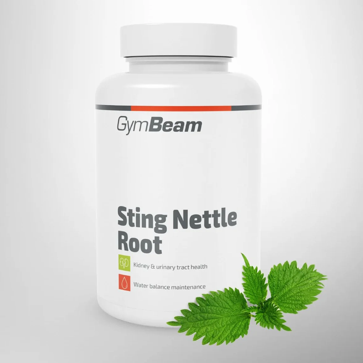 GymBeam Estratto di Radice di Ortica 90 cps 500 mg 10:1 Supporto Salute Muscolo-Scheletrica Cardiovascolare