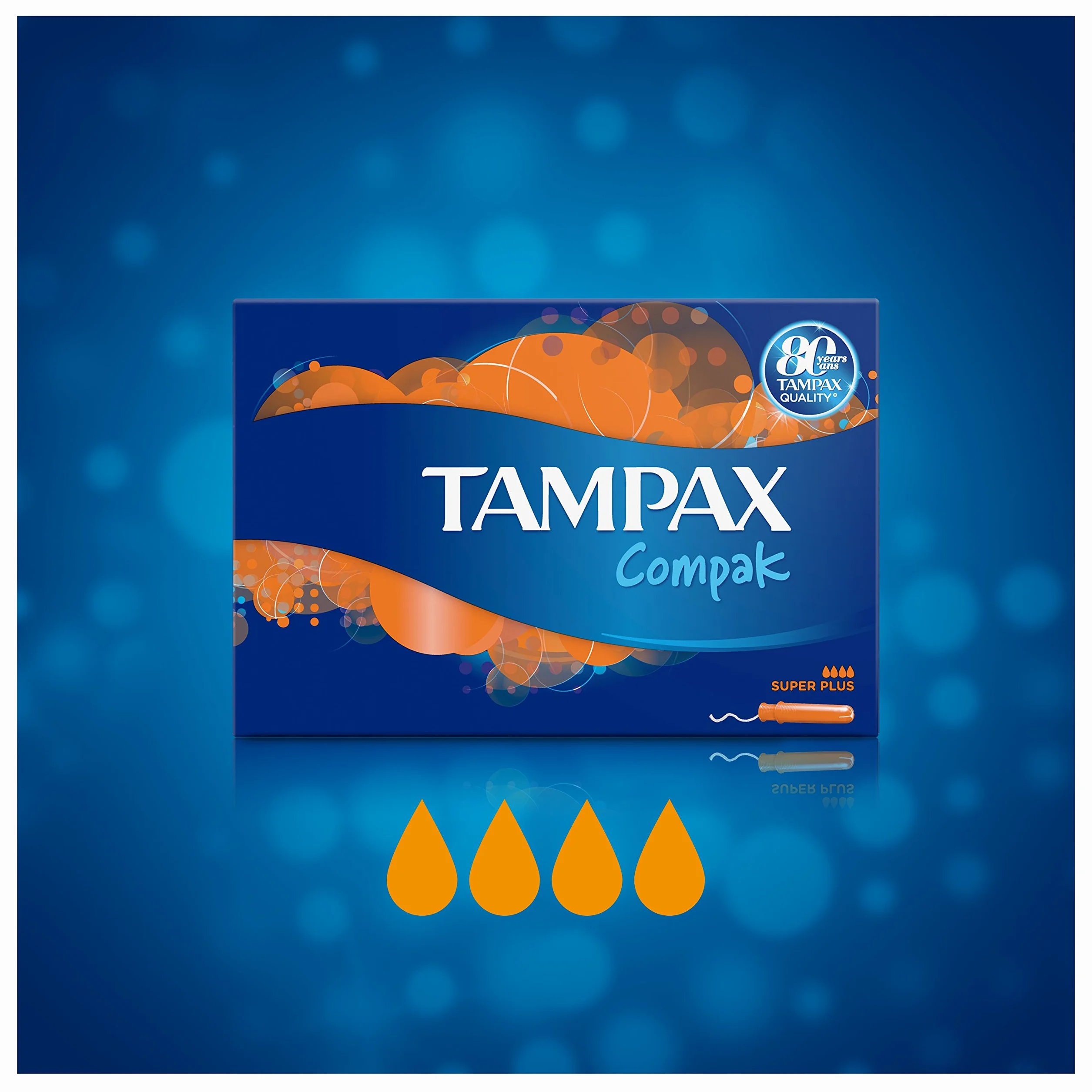 Tampax Compak Super Plus Applicatore Tamponi 18 sztuk
