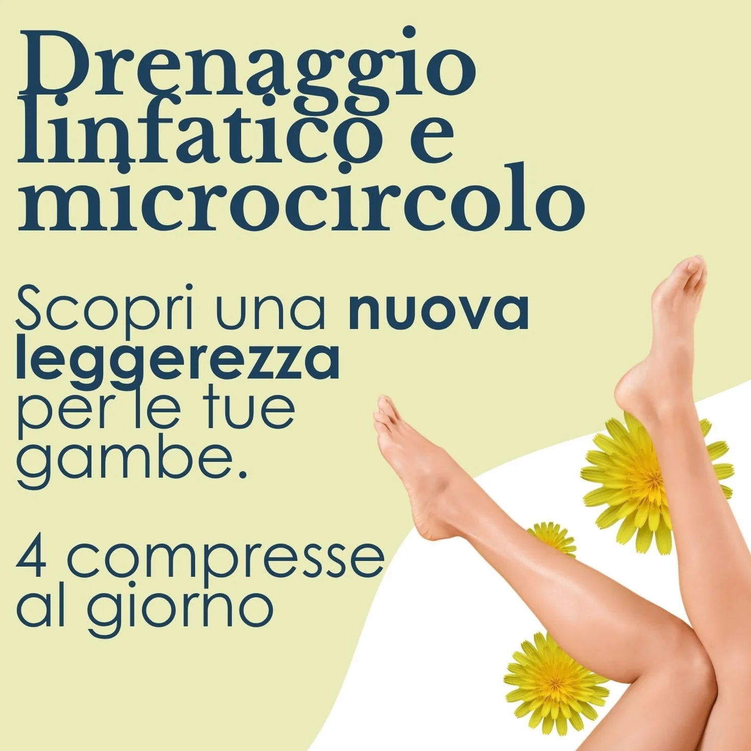 ERBEX Centella Asiatica 160 Compresse 984 mg Integratore Alimentare Microcircolo Cellulite