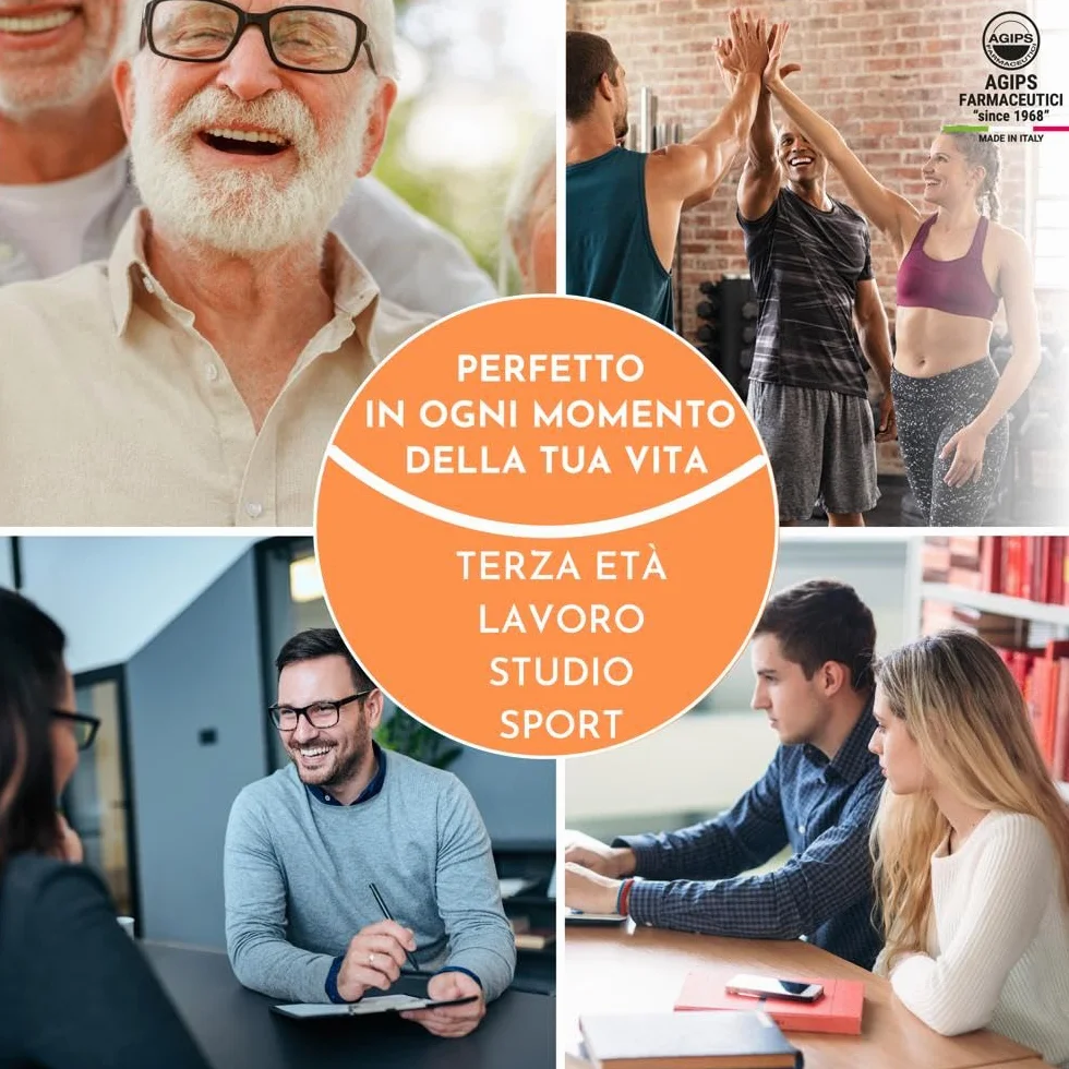 Agips Memos Integratore Memoria Concentrazione Stanchezza Mentale Ginko Biloba Vitamina B 10 Flaconi
