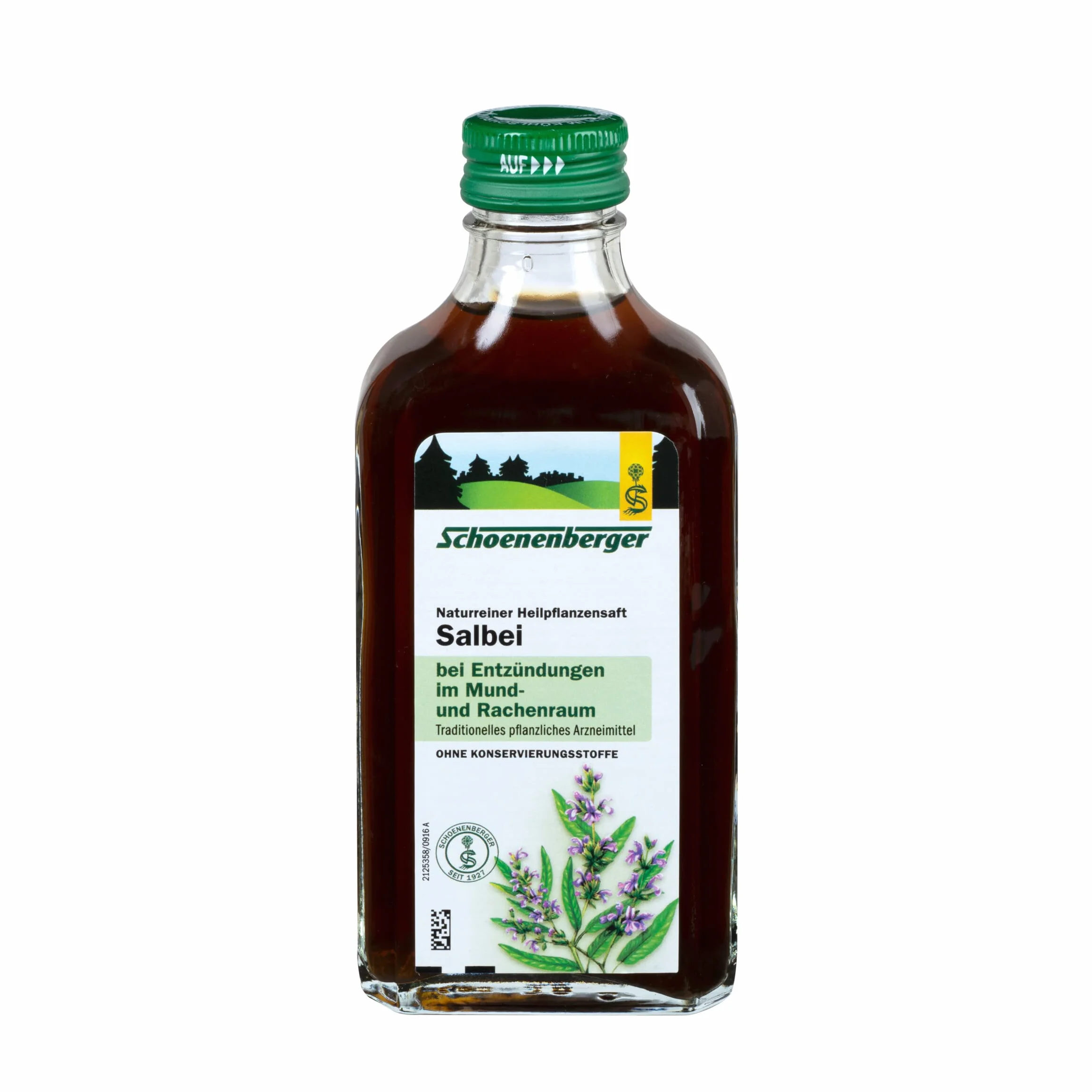 Schoenenberger Salbei naturreiner Heilpflanzensaft 200 ml