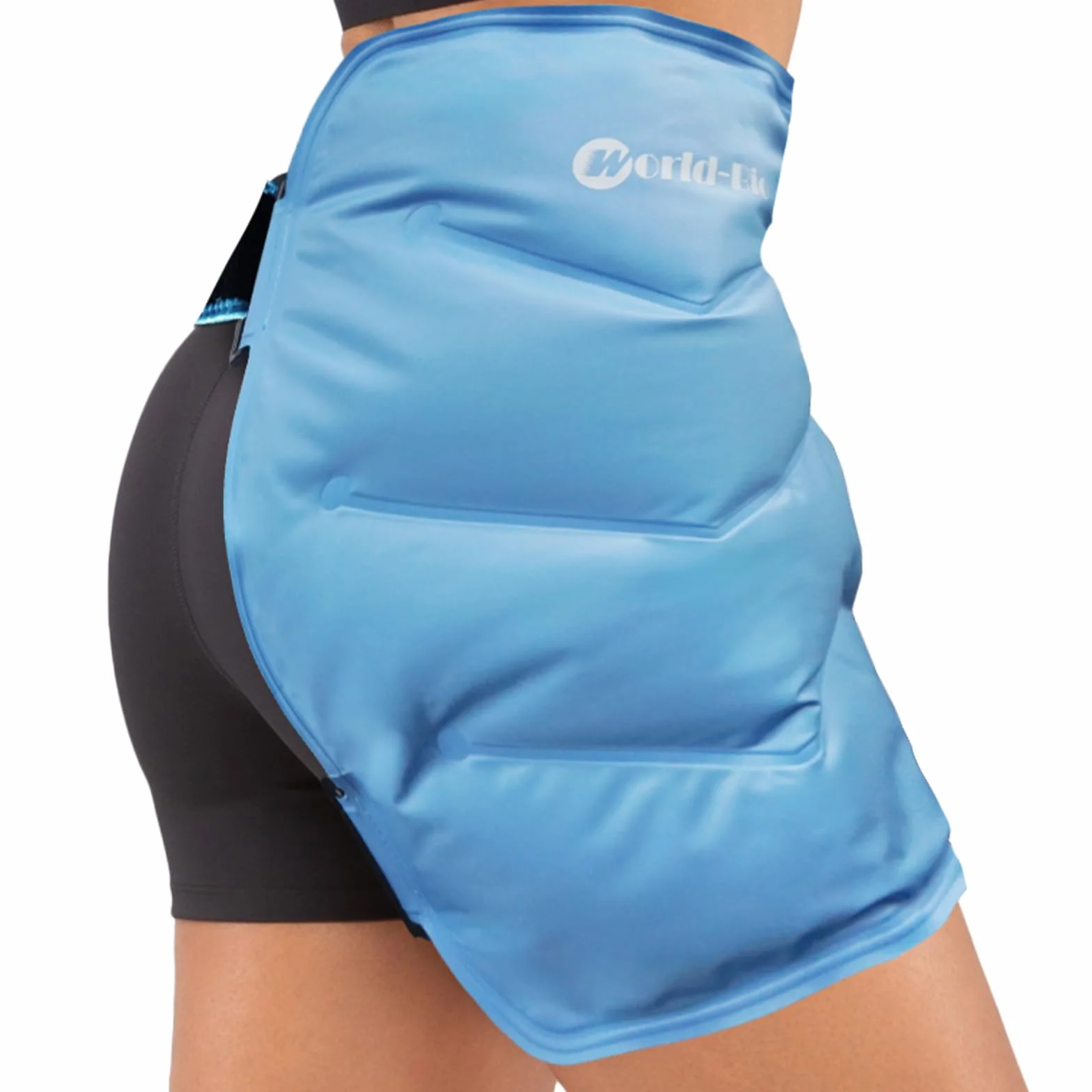 Fascia Ghiaccio Gel per Anca Riutilizzabile, Impacco Freddo Caldo per Protesi Anca Post Chirurgia, Borsa Ghiaccio per Borsite Dolore Nervo Sciatico, Compressa Crioterapia per Infiammazione Gonfiore