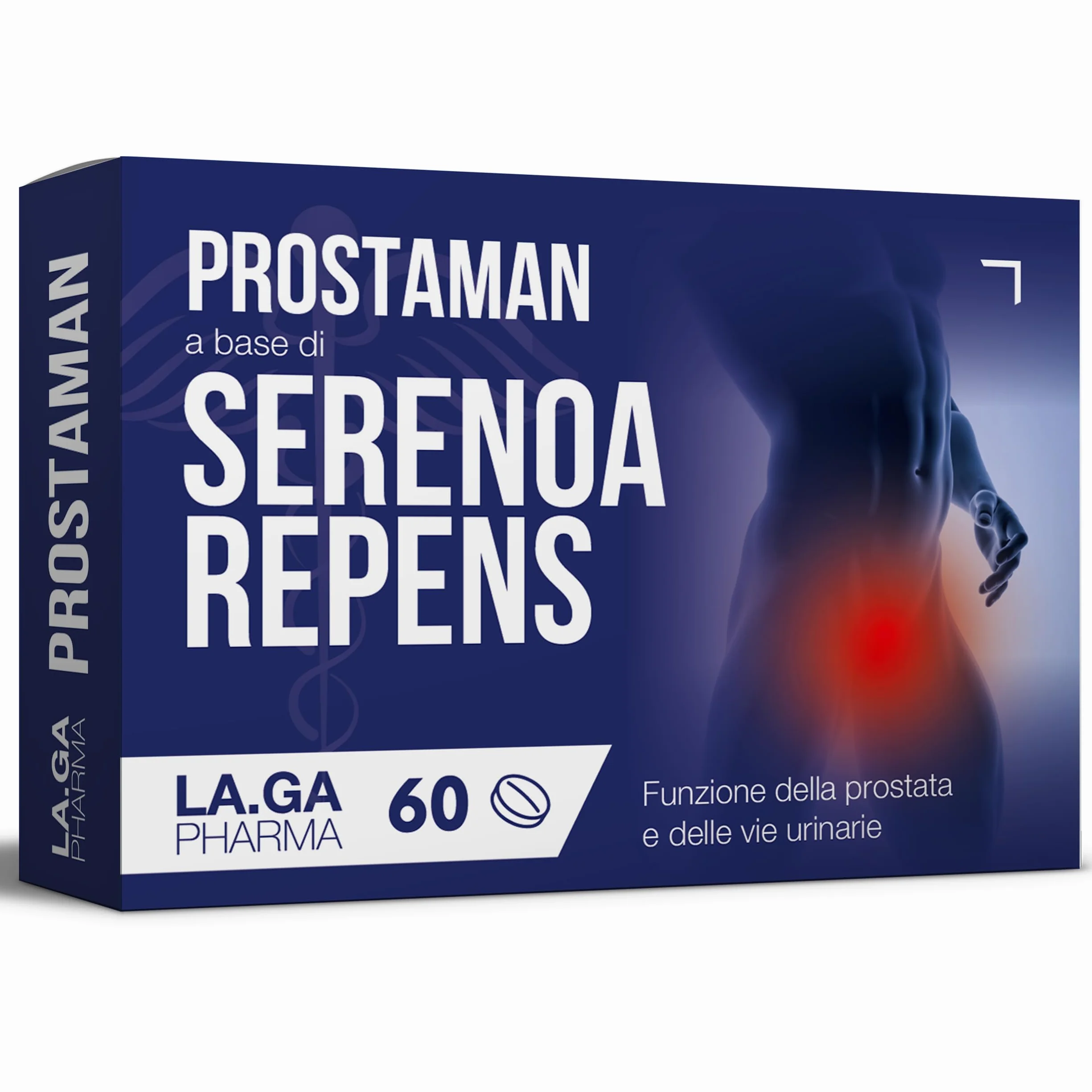 Serenoa Repens Prostata Integratore 60 Compresse con Saw Palmetto, Boswellia, Zucca e Licopene 640mg