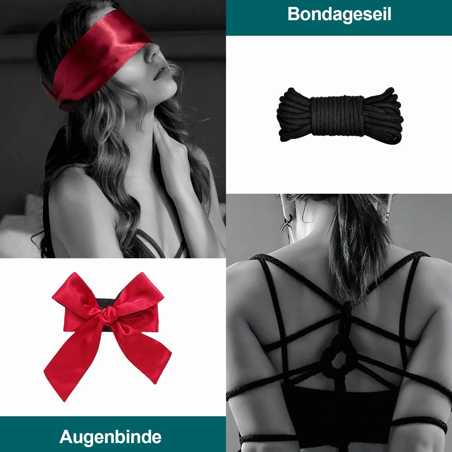 Calendario erotico dell'Avvento 2025 - 13 giocattoli sessuali per coppie adulte - Vibratore e Bondage incluso