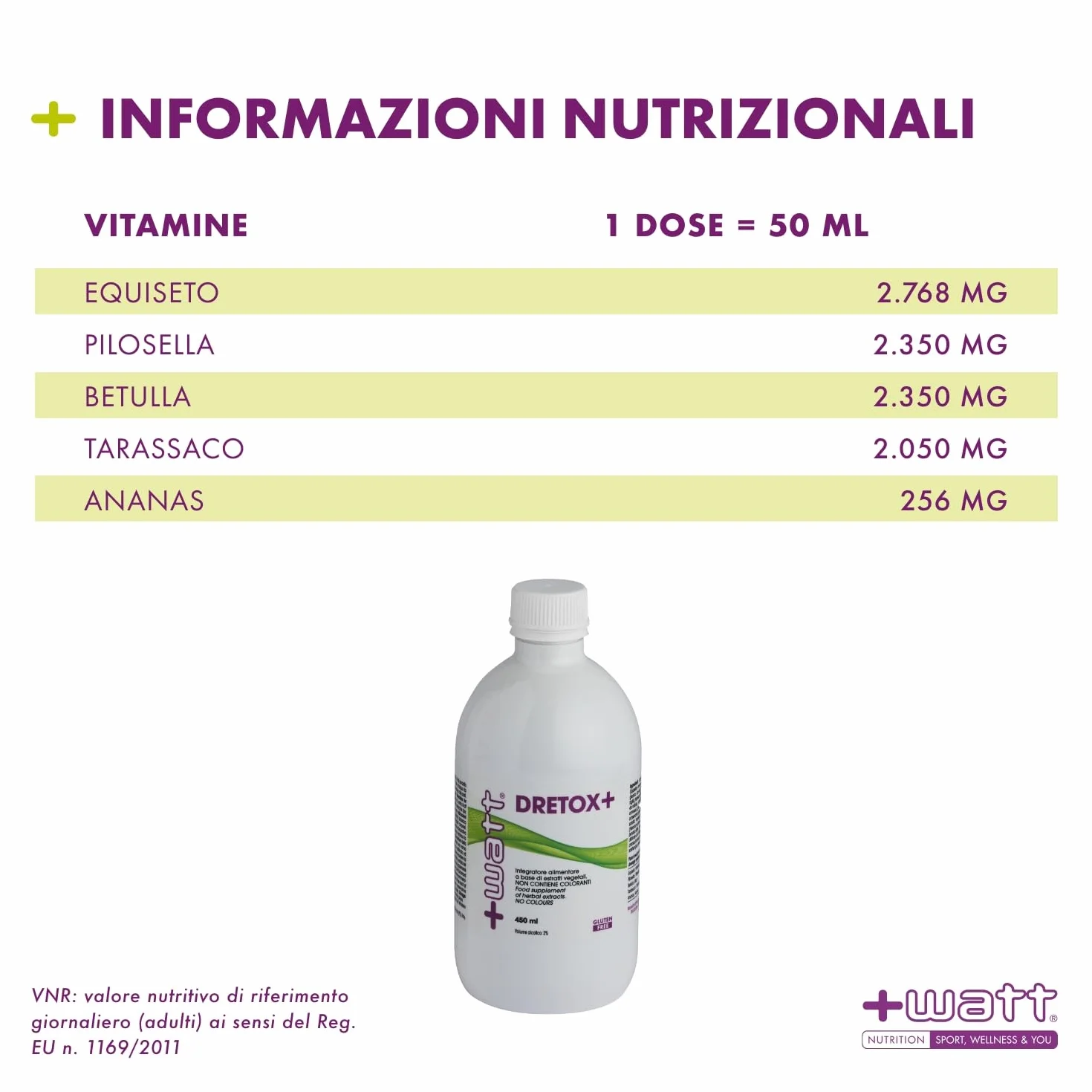 Dretox+ Integratore Alimentare Drenante Depurativo Pilosella Betulla 450 ml