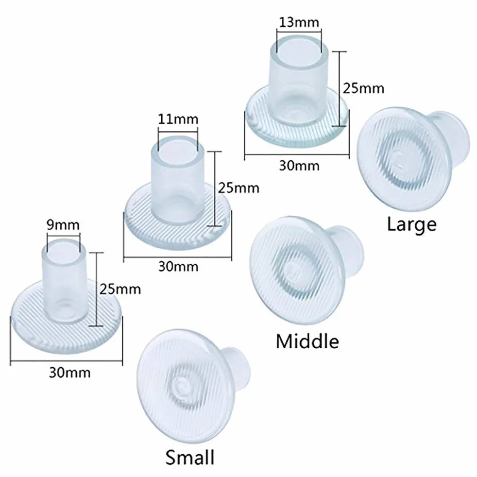 Proteggi Tacchi Heel Protectors Stoppers per Gare Matrimoni Occasioni Formali Transparent