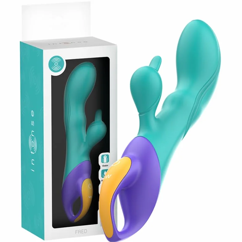 INTENSE - FRED VIBRATORE RABBIT BLU