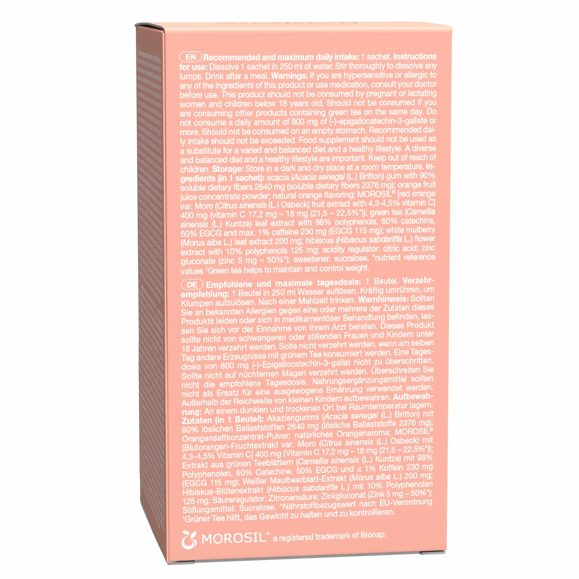 Curve Shaper 5-in1 - con Morosil, Te Verde, Ibisco, Vitamin C - Fornitura per 30 giorni - con E-book Gratis - Tummy Tox