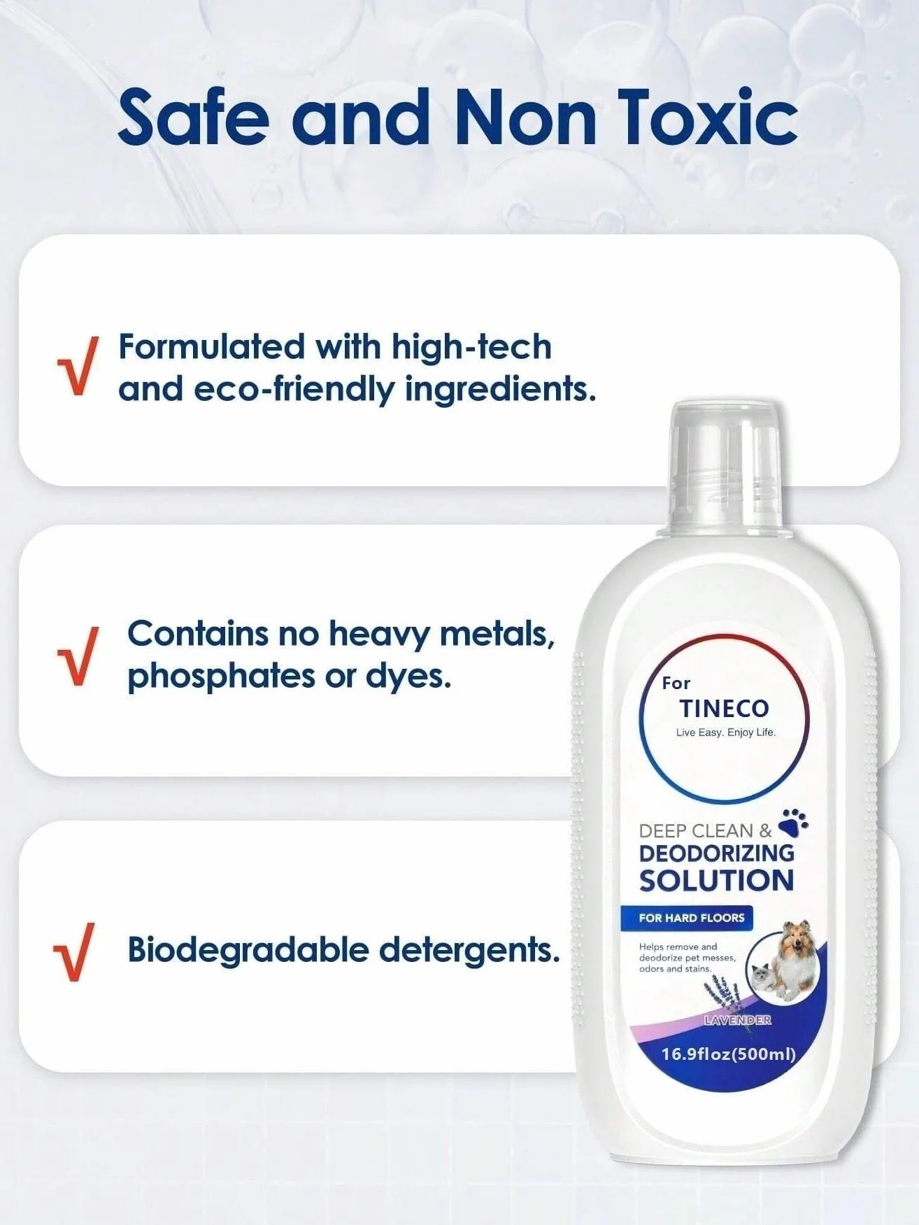 Detergente per pavimenti Tineco IFloor 2/3 Breeze FLOOR ONE S3/S5/S5 Pro 2/S6/S7 Pro 500 ml