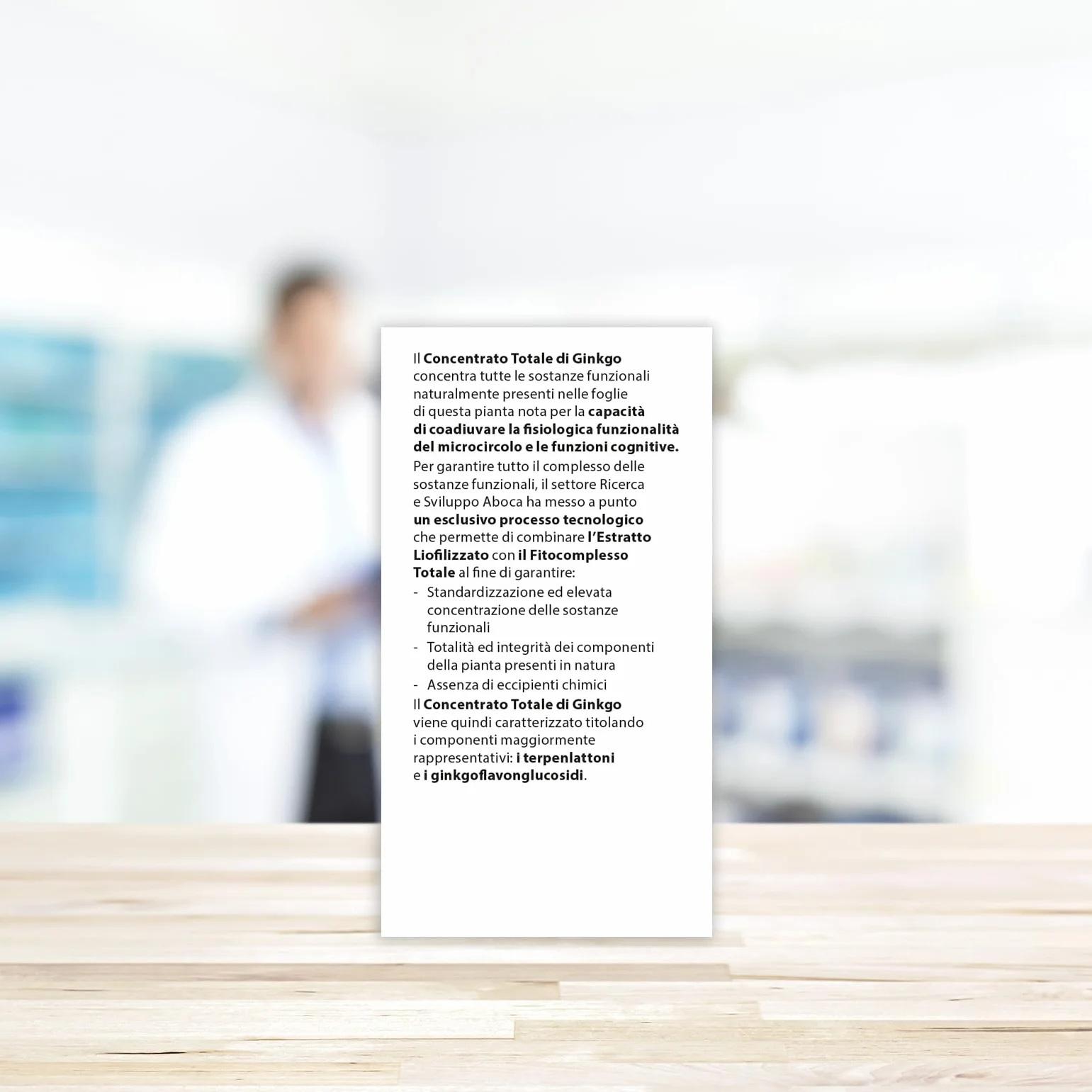 Aboca Ginkgo Concentrato Totale 50 Opercoli - Integratore Alimentare per la Fisiologica Funzionalità del Microcircolo e le Funzioni Cognitive