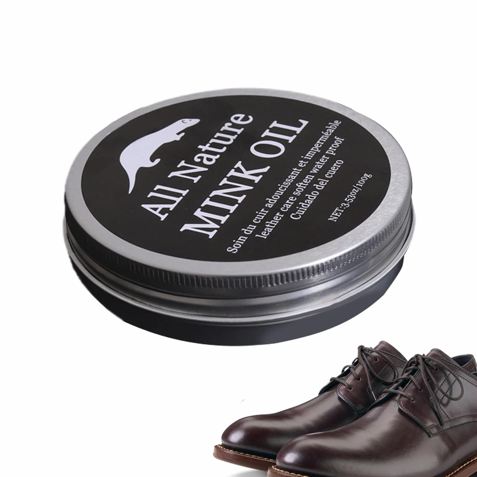 Crema Per Cuoio Rigenerante 100g - Manutenzione Cuoio per Scarpe, Borse e Pelle