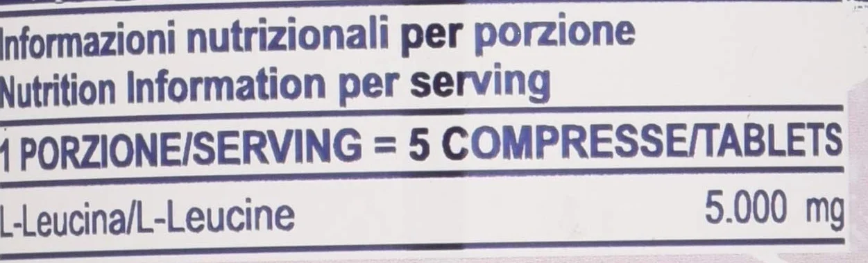 Prolabs Leucine - 250 compresse