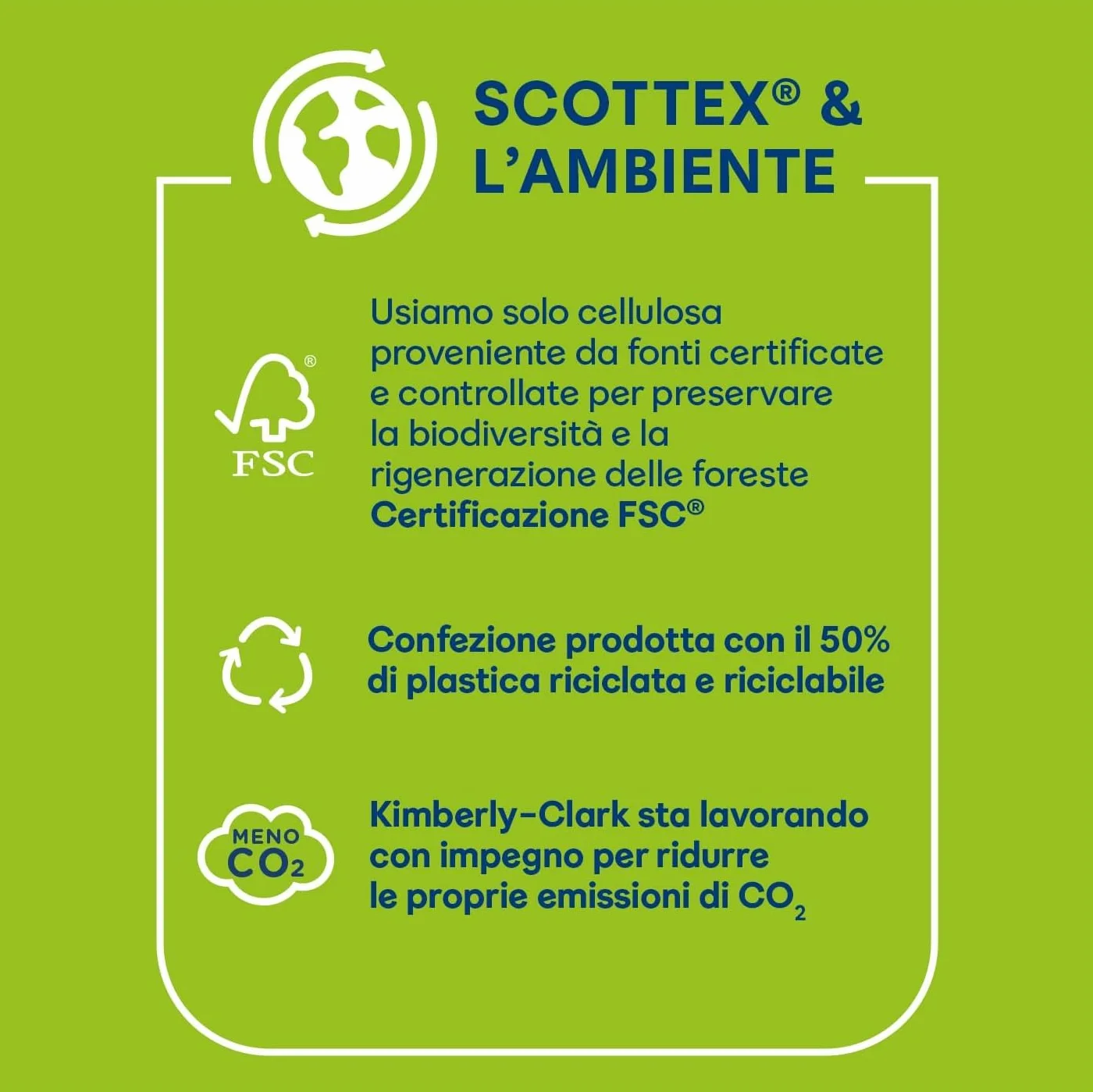 Scottex L'Originale Carta Igienica Morbida e Assorbente 120 Rotoli