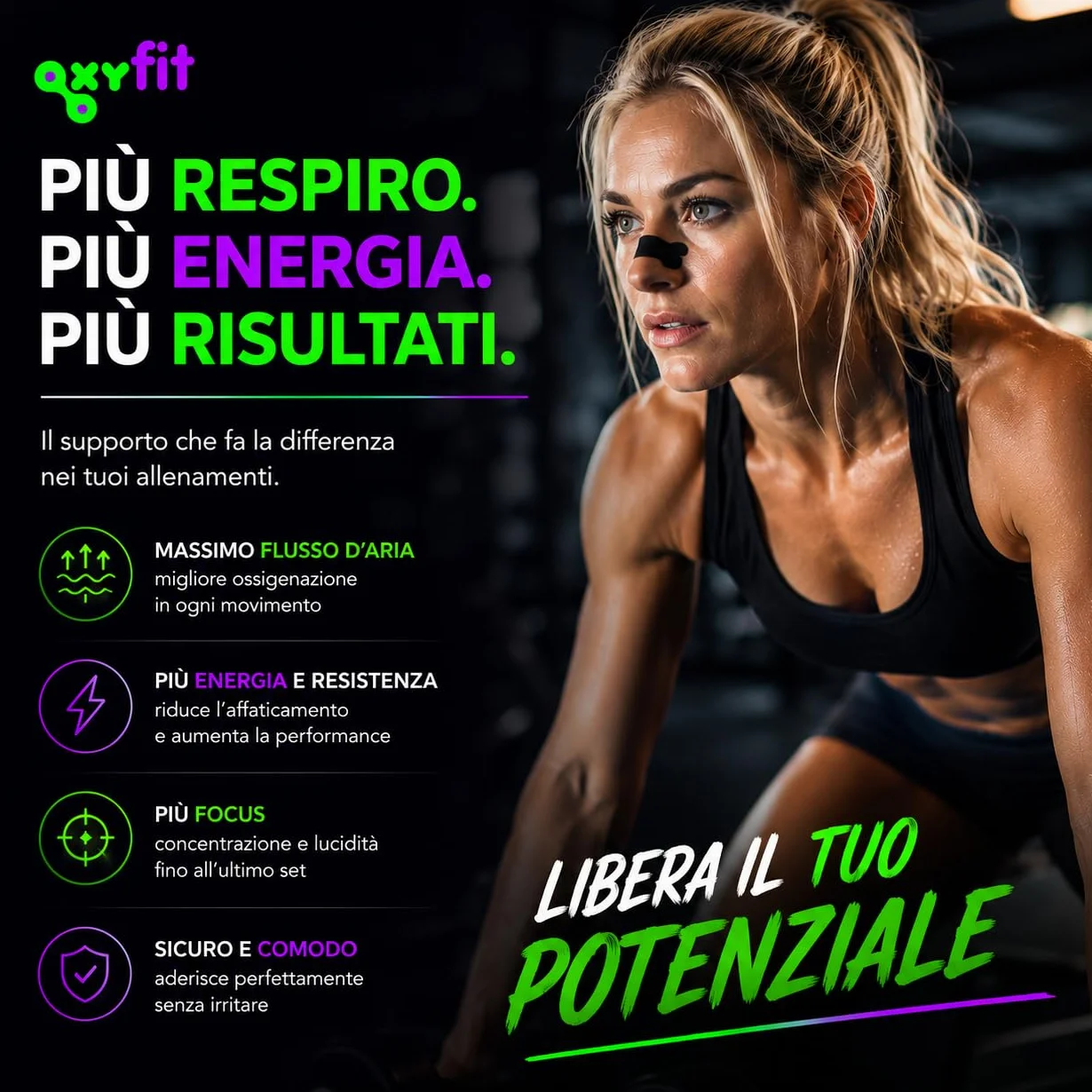 Cerotti Nasali Antirussamento 30 Pezzi Dilatatore Nasale Nero