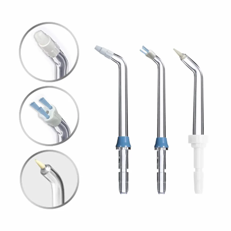 6 pezzi Set di Ugelli per Irrigatore Orale Punte del Getto di Ricambio Compatibile con Waterpik Idropulsore WP-100 WP-250 WP-450 WP-560 WP-660 WP-811 WP-900 WP-940