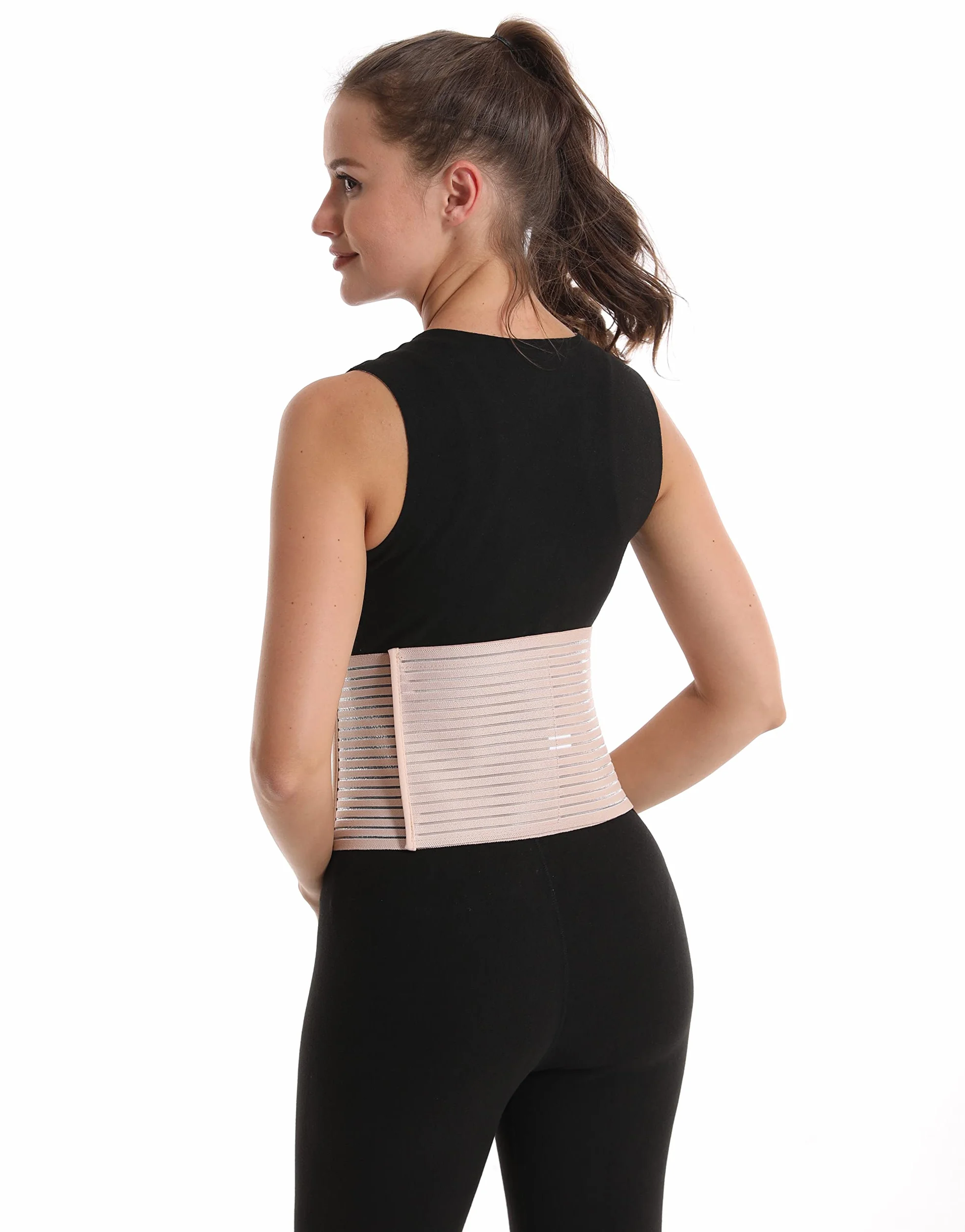 Fascia ernia ombelicale: uomo e donna- sostegno per ernia addominale. Cintura ernia ombelicale ergonomica. Guaina pancera post parto/fascia post parto: ortopedica (S/M)