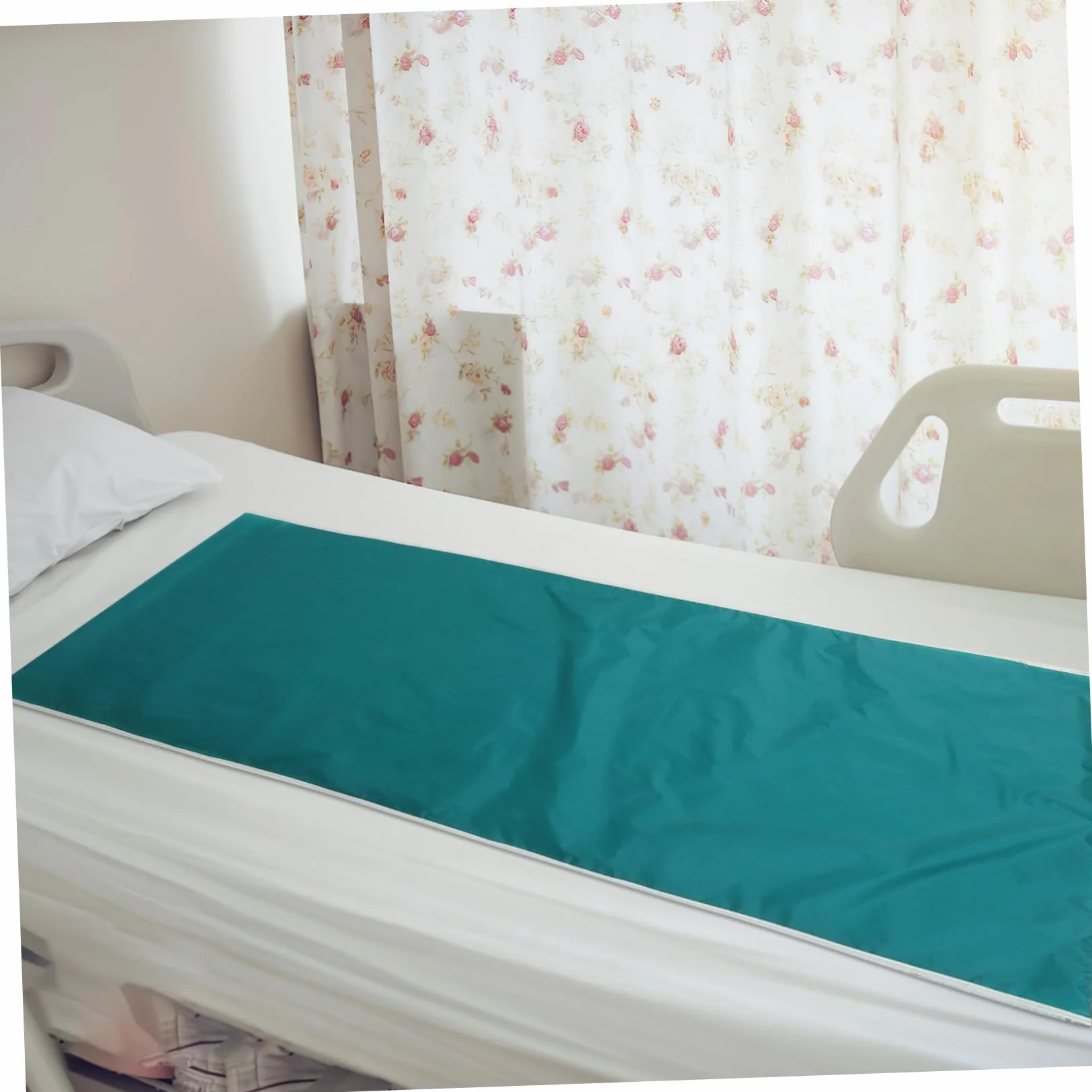 Coperta Trasferimento Pazienti Costretti Letto 180x75 Cm Panno Scorrevole Silicone Rotazione Riposizionamento Anziani