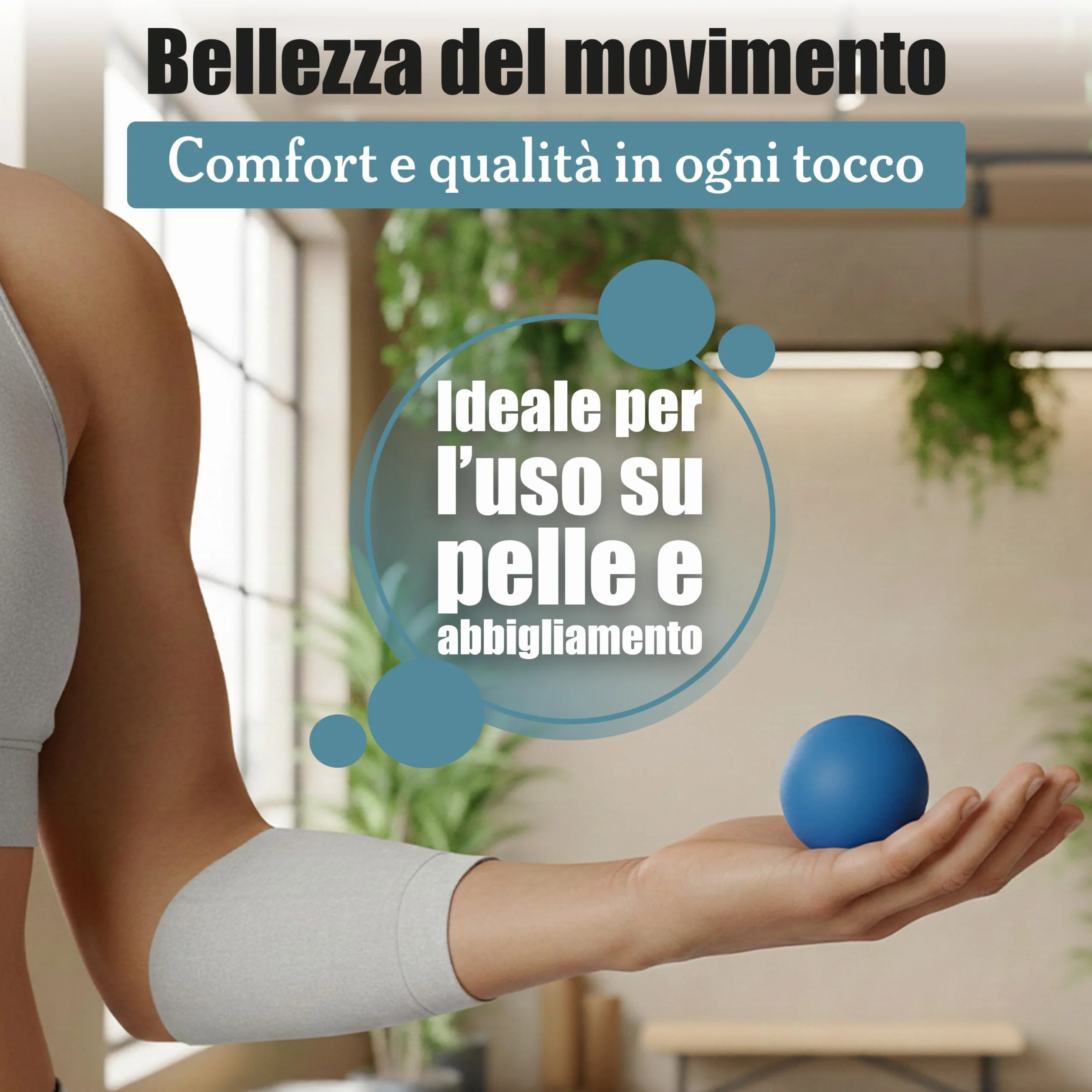 Pallina massaggio piedi in Silicone Set 2 Pezzi – Palle Massaggianti Muscolari per Piedi e Corpo