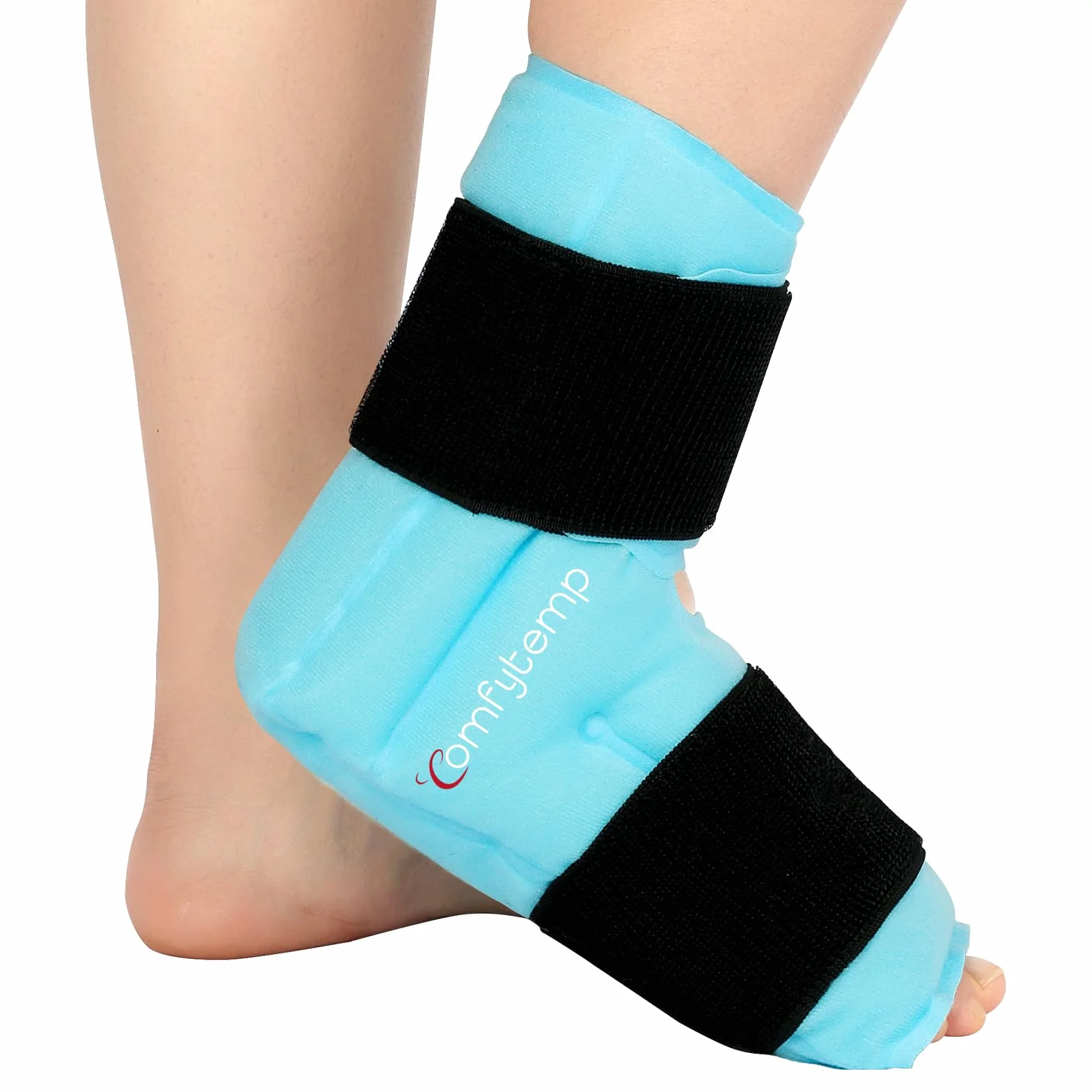 Comfytemp Impacco di Ghiaccio per Caviglia e Piede, Terapia Calda e Fredda per Fascite Plantare, Distorsione, Gonfiore, 1 Unità