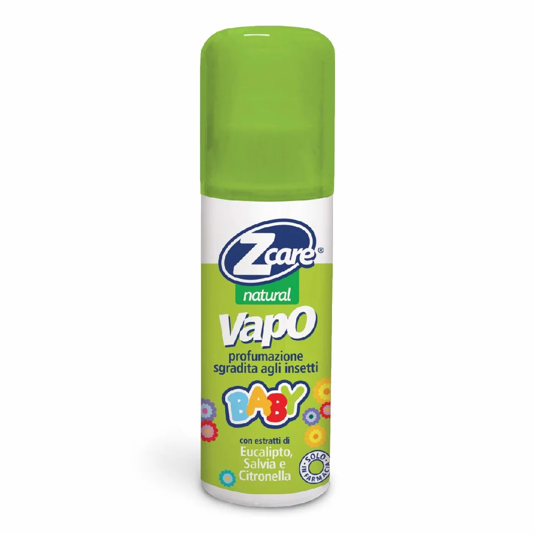 ZCare Natural Vaporizzatore Antizanzare Bambini 100 Ml Citronella Eucalipto Salvia