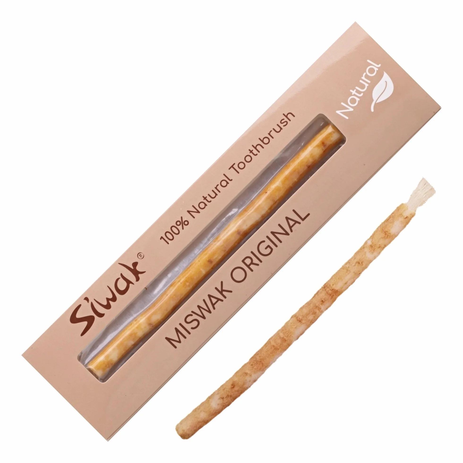 Miswak naturale spazzolino da denti originale Siwak radice sbiancare denti