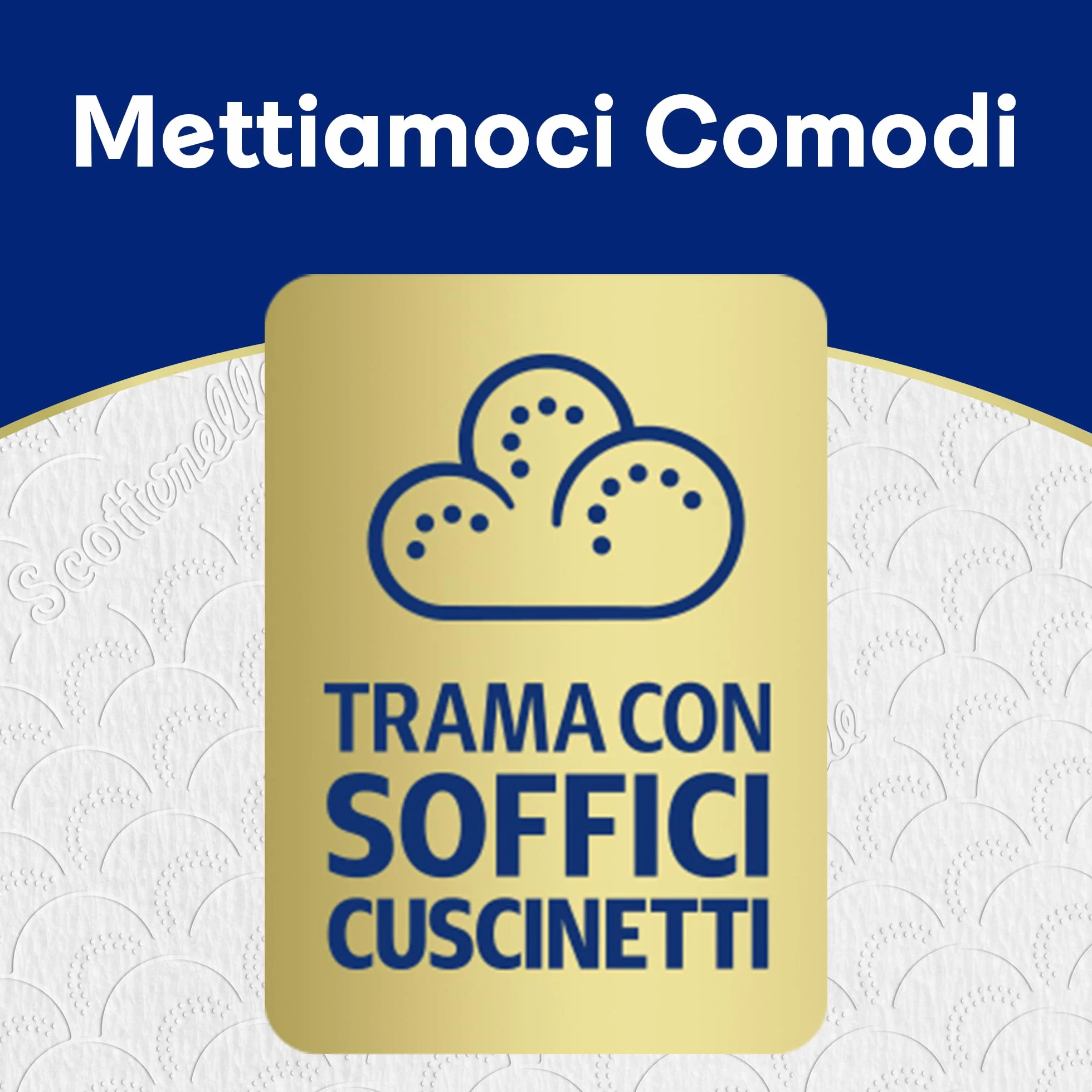 Scottonelle Carta Igienica 84 Rotoli Morbida Resistente Dermatologicamente testata