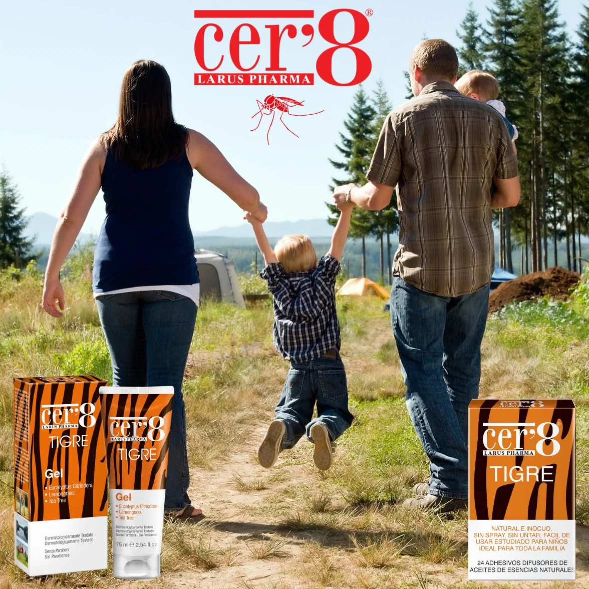 Cer'8 Tigre Gel 75 milliliters - Gel Antizanzare