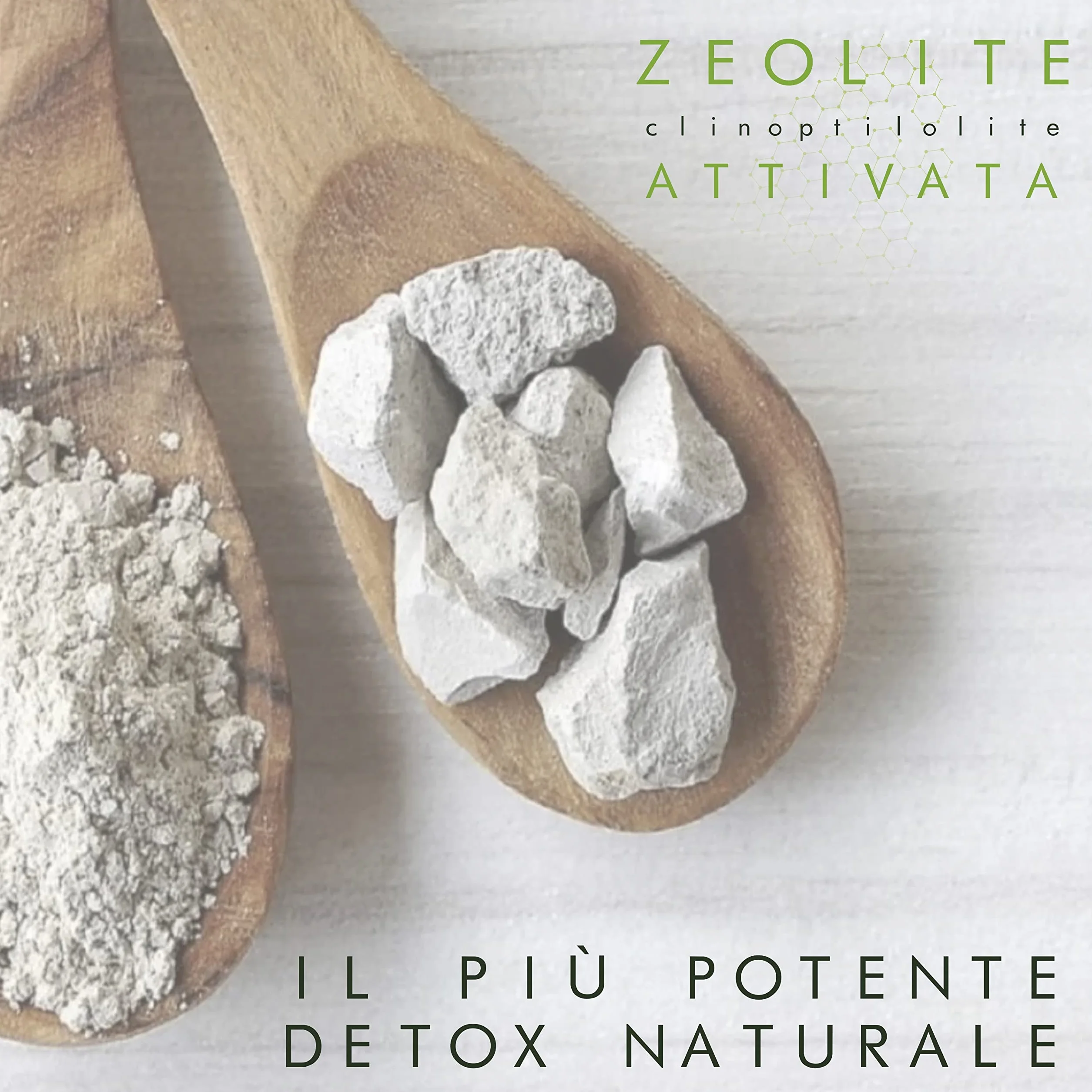Zeolite Clinoptilolite Attivata 100% 200 capsule 540 mg Dispositivo medico classe 2a Uso orale Prodotta Italia