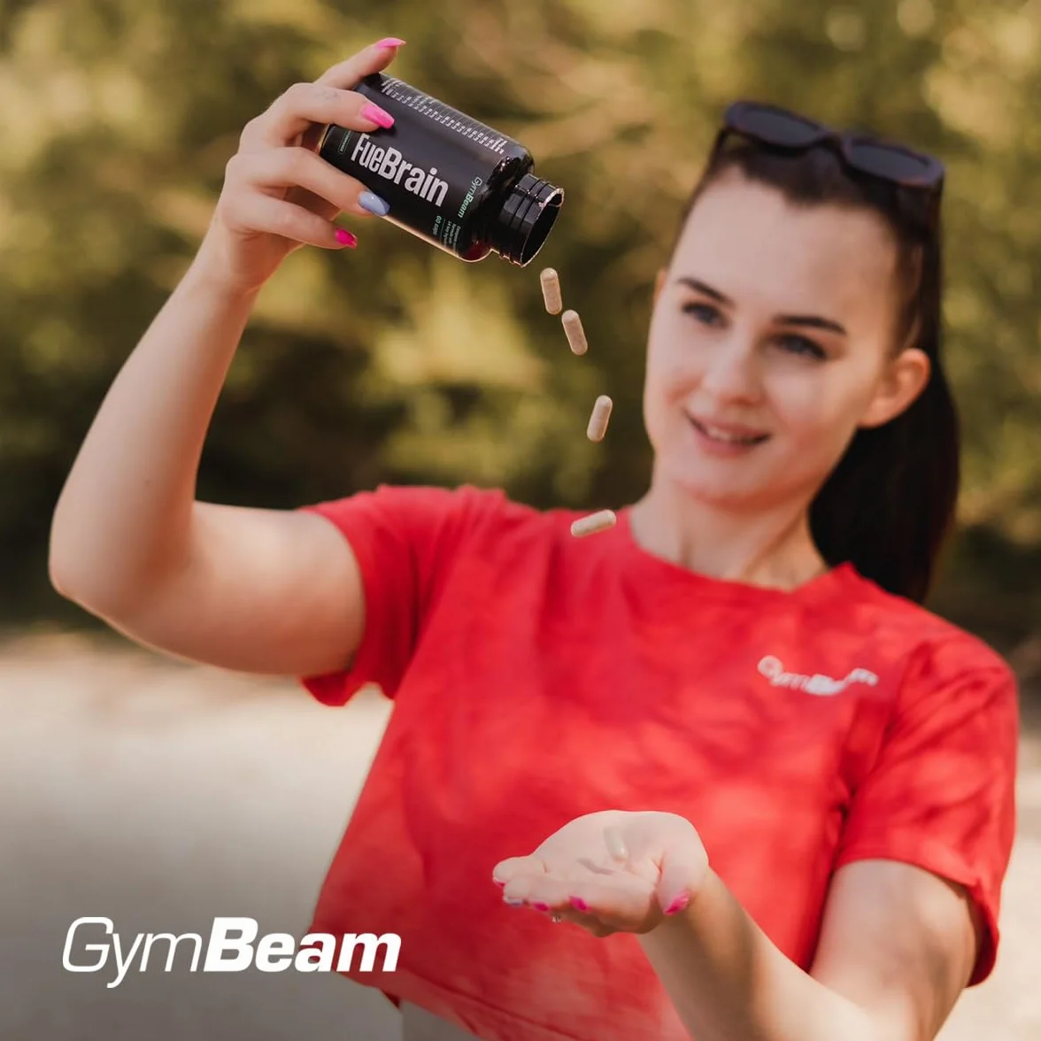 GymBeam FueBrain Nootropic - complesso con Ginkgo Biloba per sostenere le prestazioni mentali e la concentrazione, migliorare la memoria e le funzioni cognitive
