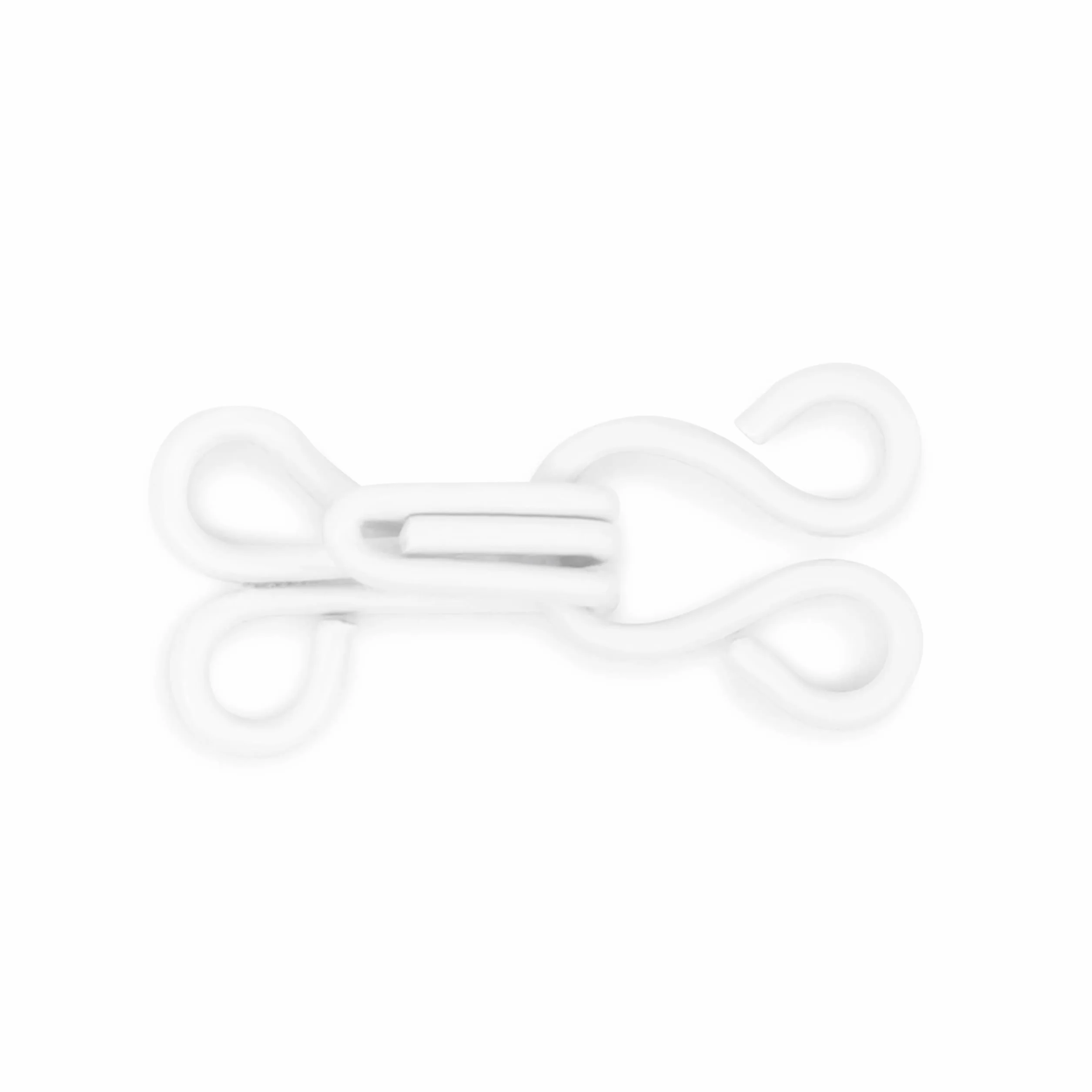 Dritz Hooks & Eyes White Elementi di Fissaggio, Size 2, 72 Sets